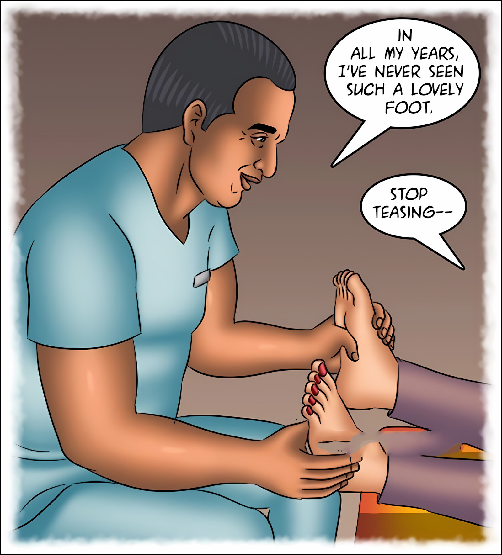 Savita Bhabhi 141-153 [Kirtu], Savita Bhabhi 146 - The Other Shoe Drops, page 23 of 142