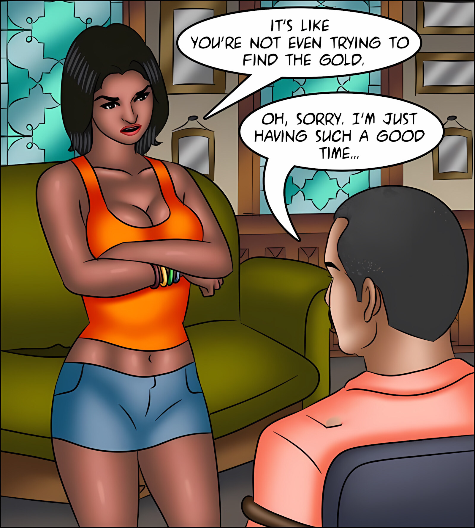 Savita Bhabhi 141-153 [Kirtu], Savita Bhabhi 145 - The Great Escape, page 52 of 142