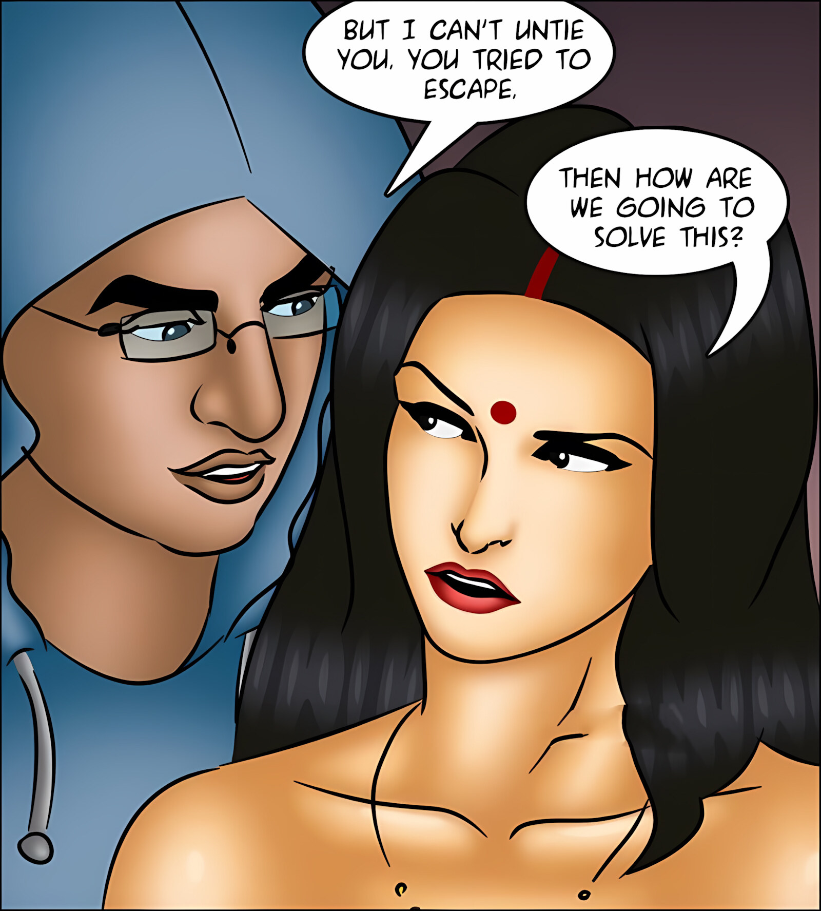 Savita Bhabhi 141-153 [Kirtu], Savita Bhabhi 145 - The Great Escape, page 77 of 142