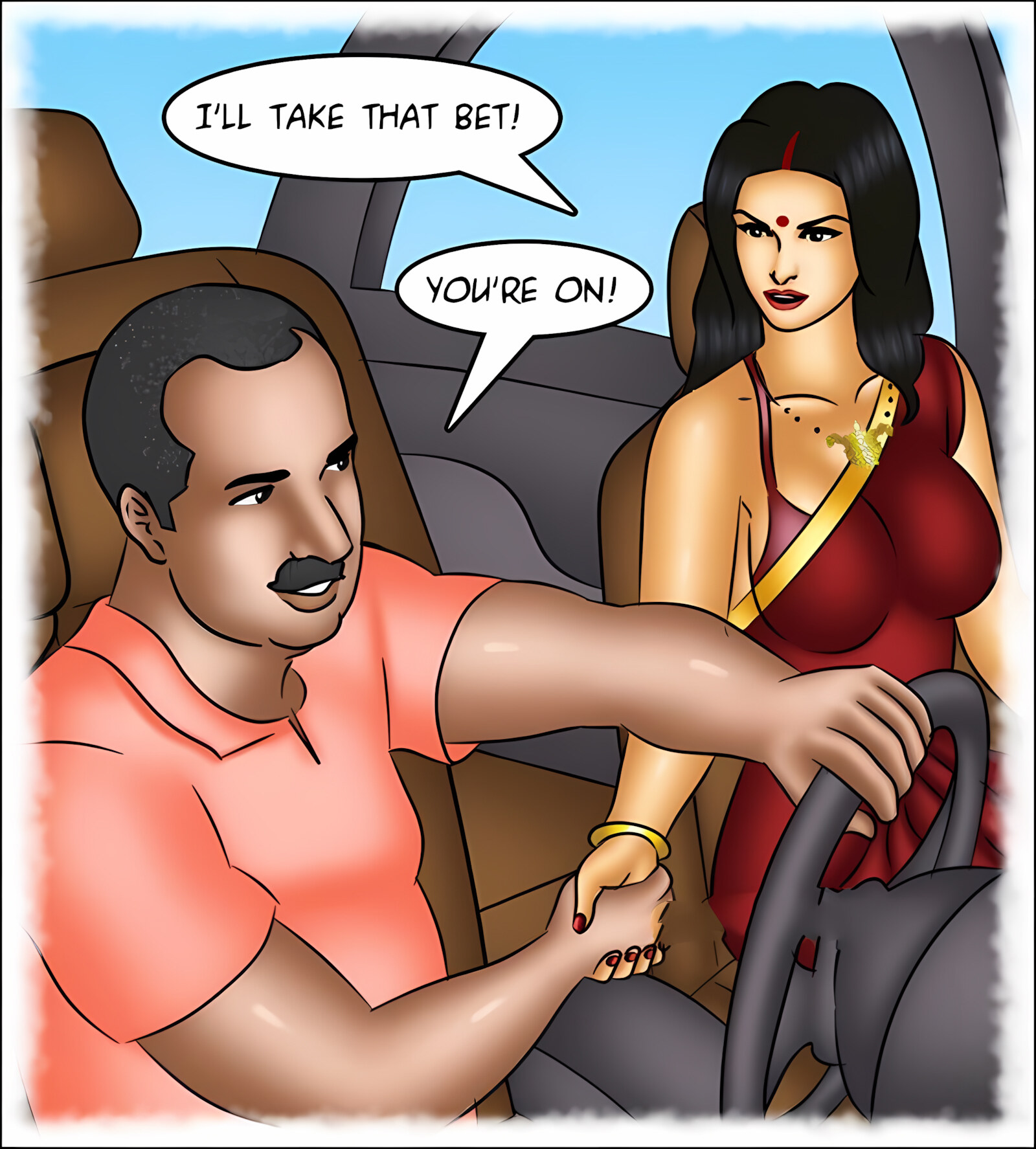 Savita Bhabhi 141-153 [Kirtu], Savita Bhabhi 145 - The Great Escape, page 85 of 142