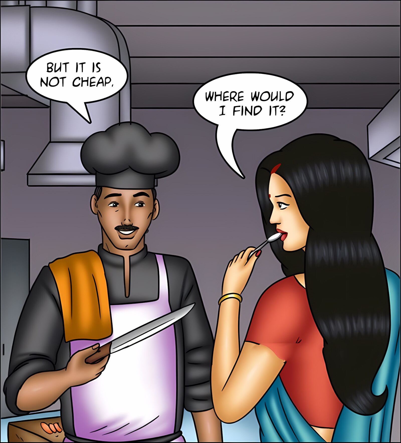 Savita Bhabhi 141-153 [Kirtu], Savita Bhabhi 144 - Milking It!, page 33 of 142