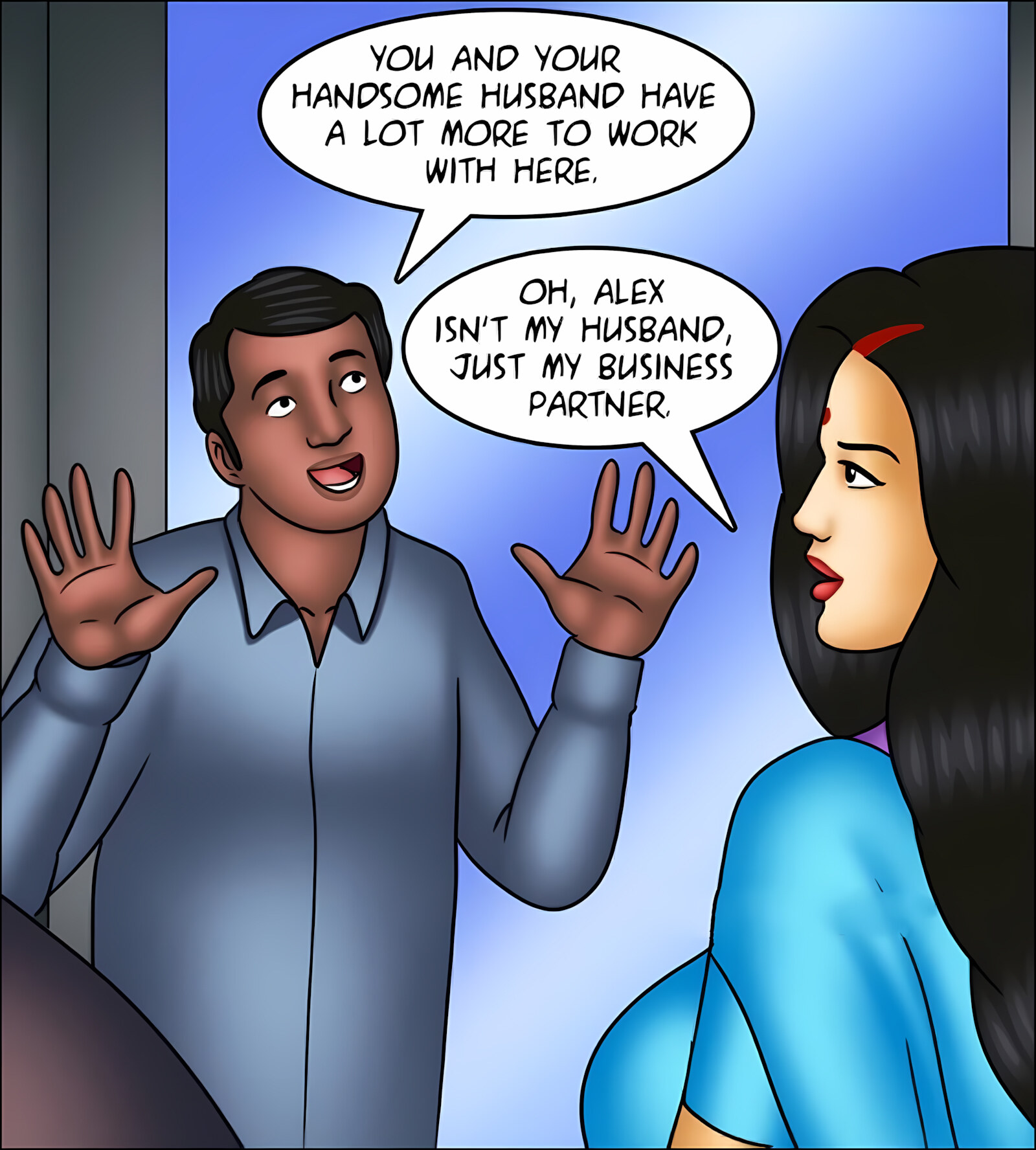 Savita Bhabhi 141-153 [Kirtu], Savita Bhabhi 142 - Renovations, page 50 of 141