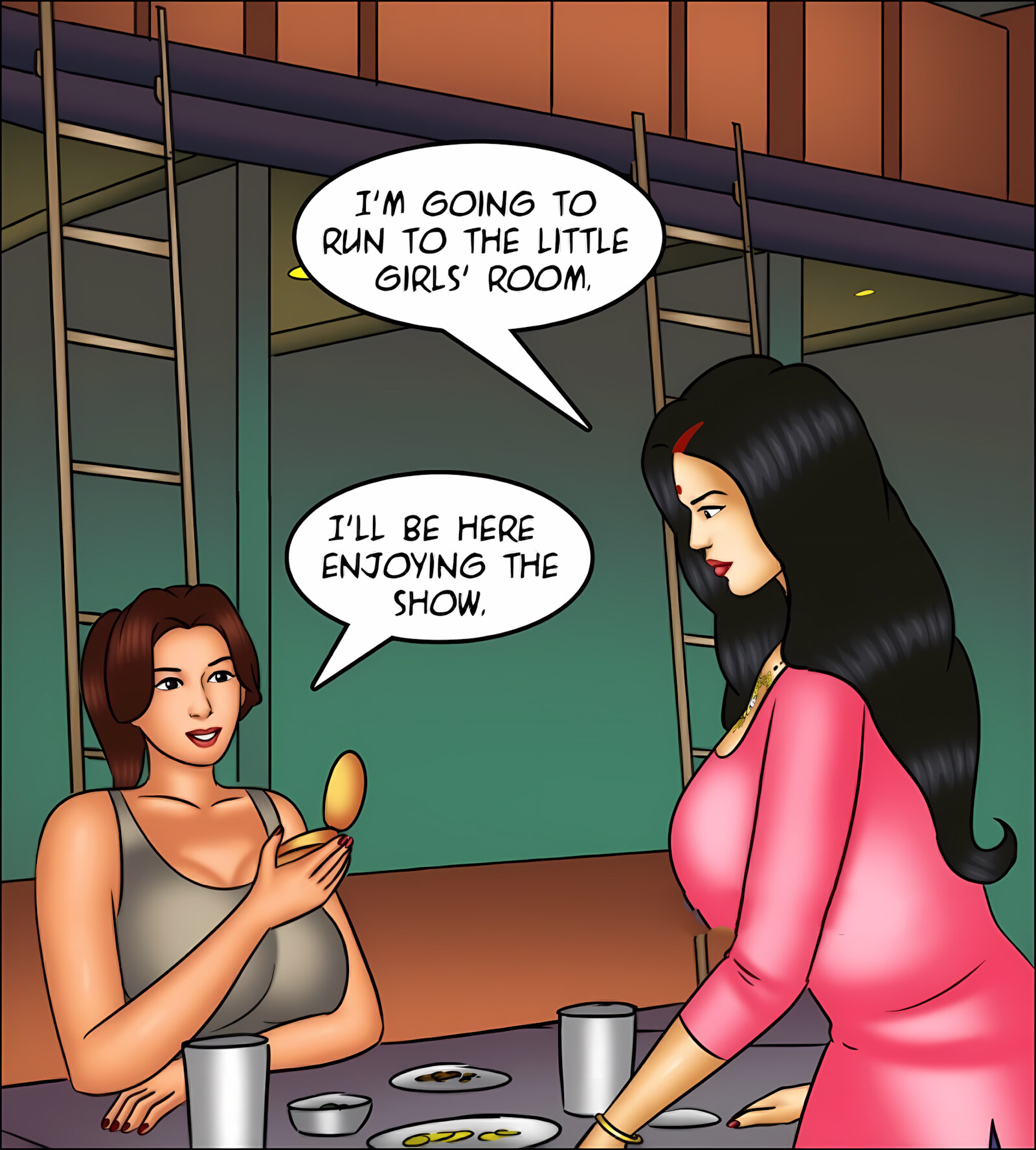 Savita Bhabhi 141-153 [Kirtu], Savita Bhabhi 142 - Renovations, page 10 of 141