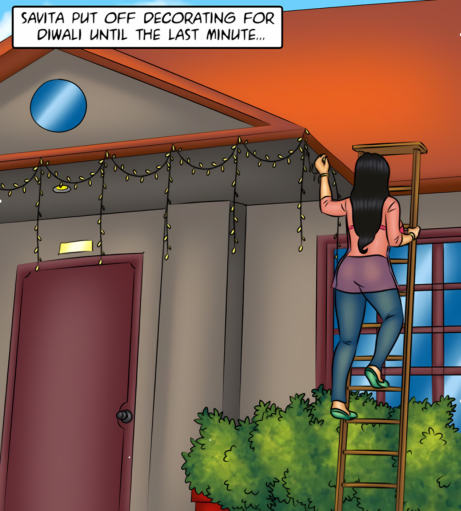 Savita Bhabhi 111-120 [Kirtu], Savita Bhabhi 120 - Mouth to Mouth, page 2 of 143