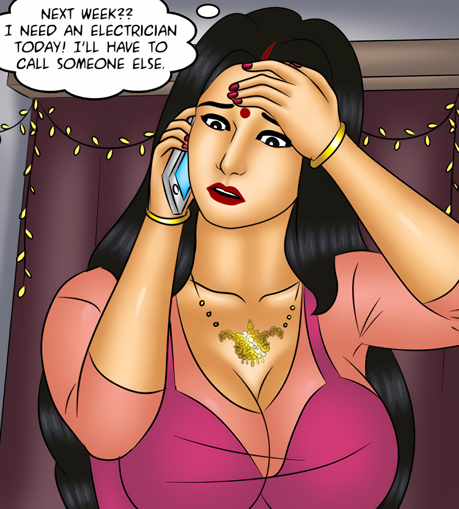 Savita Bhabhi 111-120 [Kirtu], Savita Bhabhi 120 - Mouth to Mouth, page 9 of 143