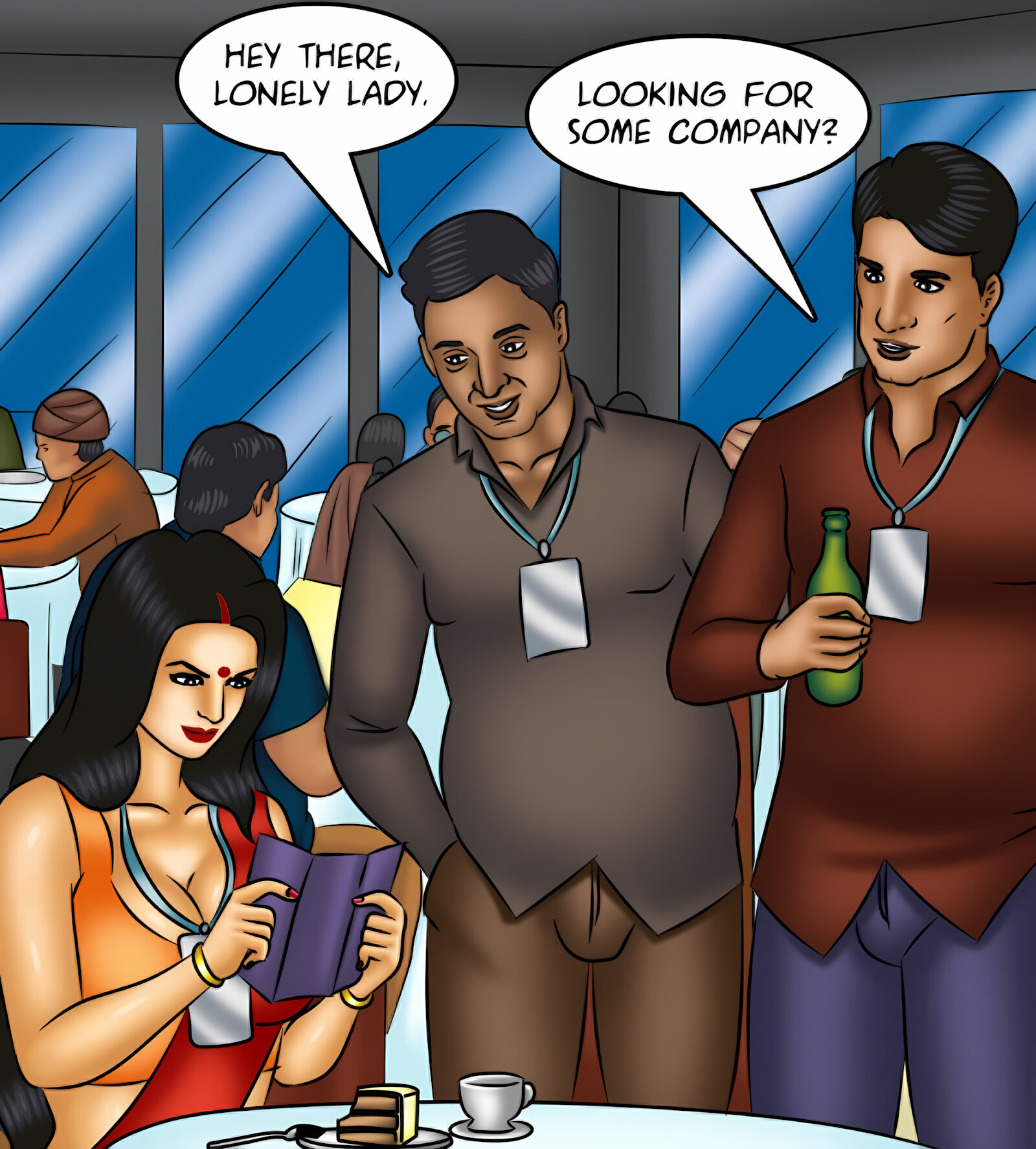 Savita Bhabhi 111-120 [Kirtu], Savita Bhabhi 119 - Revolving Door, page 21 of 143