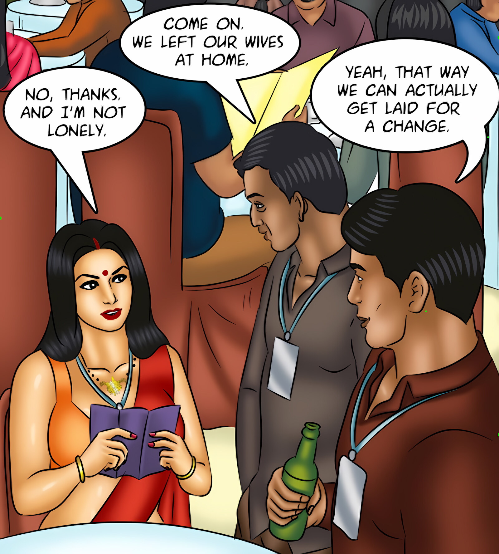 Savita Bhabhi 111-120 [Kirtu], Savita Bhabhi 119 - Revolving Door, page 22 of 143