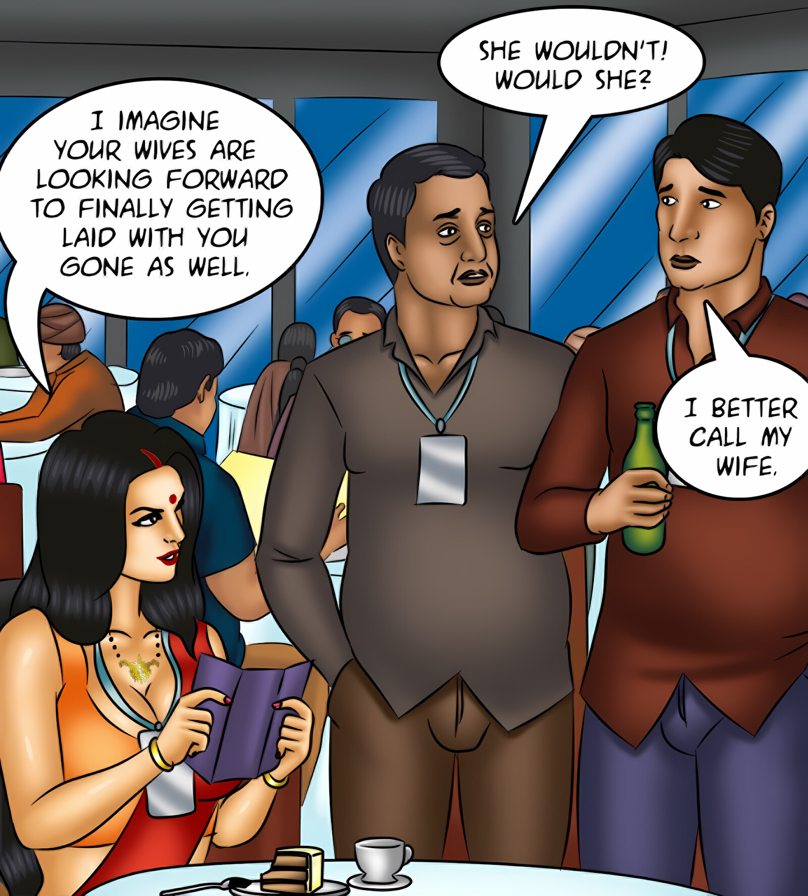 Savita Bhabhi 111-120 [Kirtu], Savita Bhabhi 119 - Revolving Door, page 23 of 143