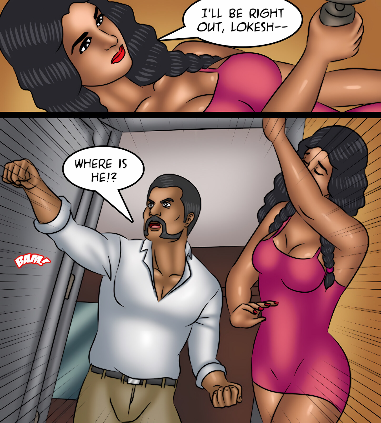 Savita Bhabhi 111-120 [Kirtu], Savita Bhabhi 119 - Revolving Door, page 67 of 143
