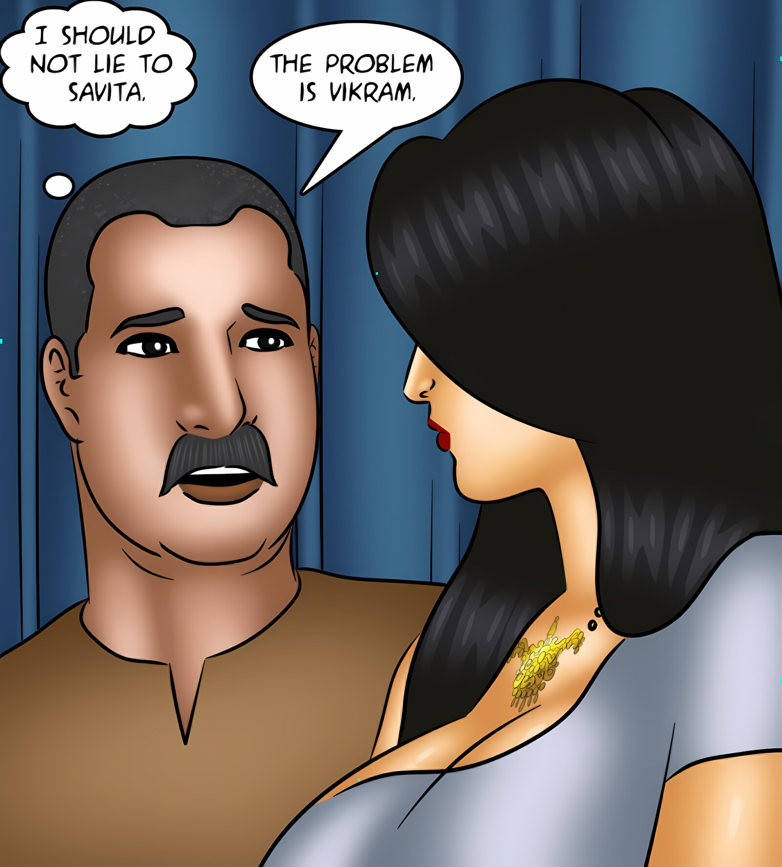 Savita Bhabhi 111-120 [Kirtu], Savita Bhabhi 118 - The Mis-Adeventures of Scarlet Queen, page 18 of 140