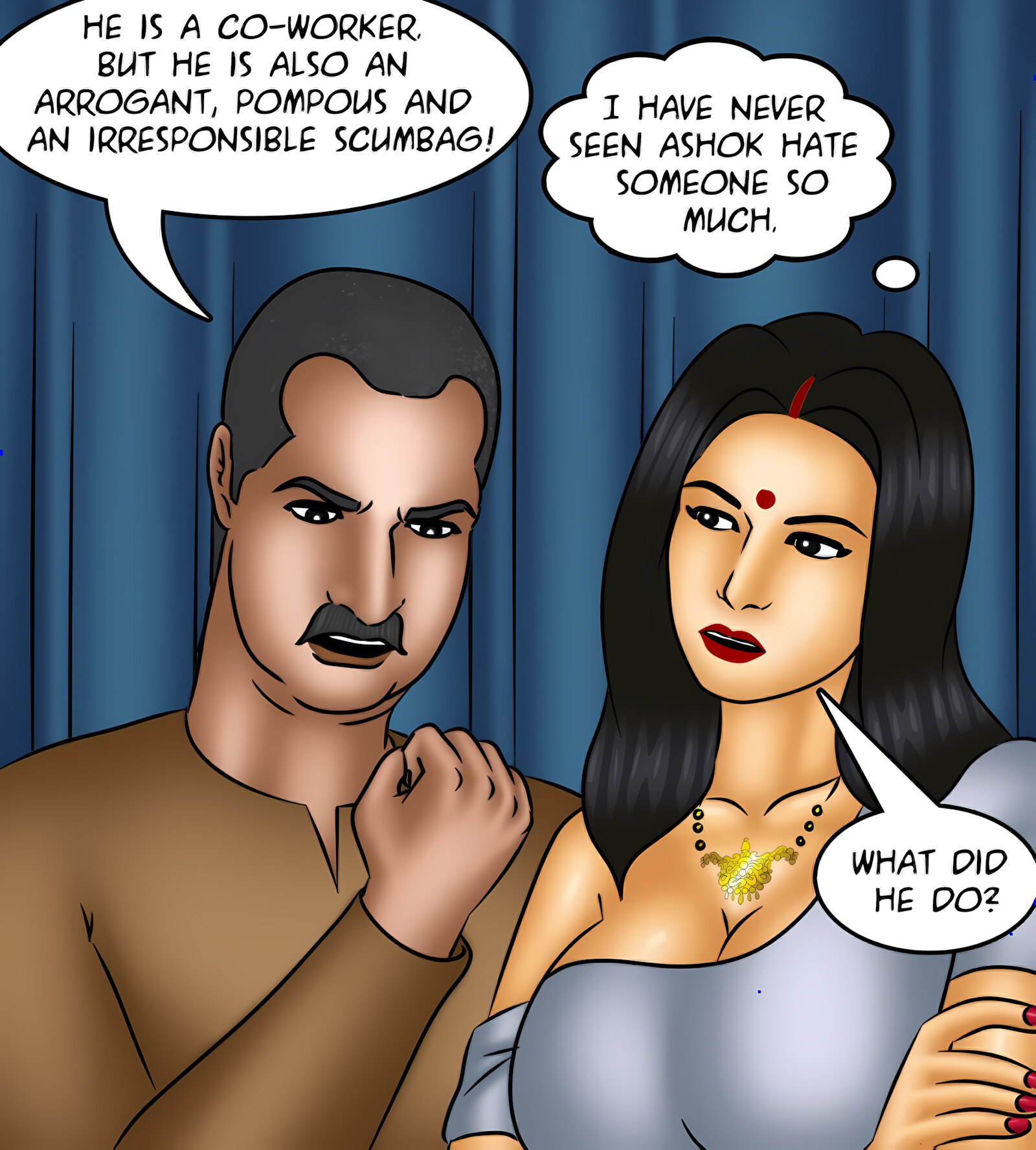 Savita Bhabhi 111-120 [Kirtu], Savita Bhabhi 118 - The Mis-Adeventures of Scarlet Queen, page 20 of 140
