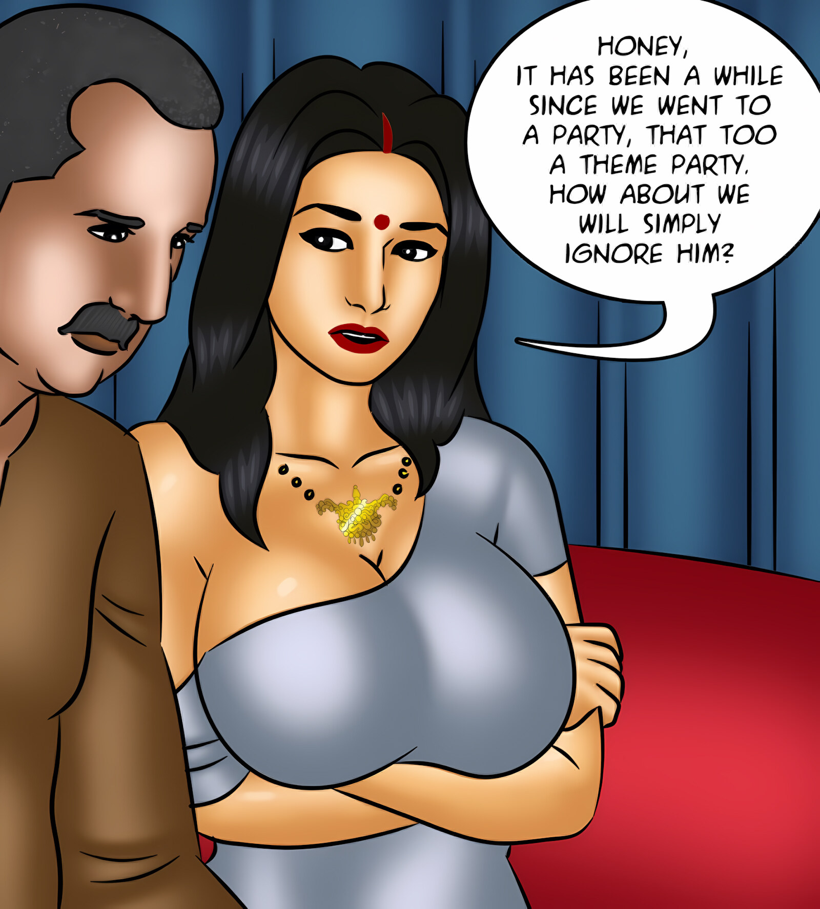 Savita Bhabhi 111-120 [Kirtu], Savita Bhabhi 118 - The Mis-Adeventures of Scarlet Queen, page 33 of 140