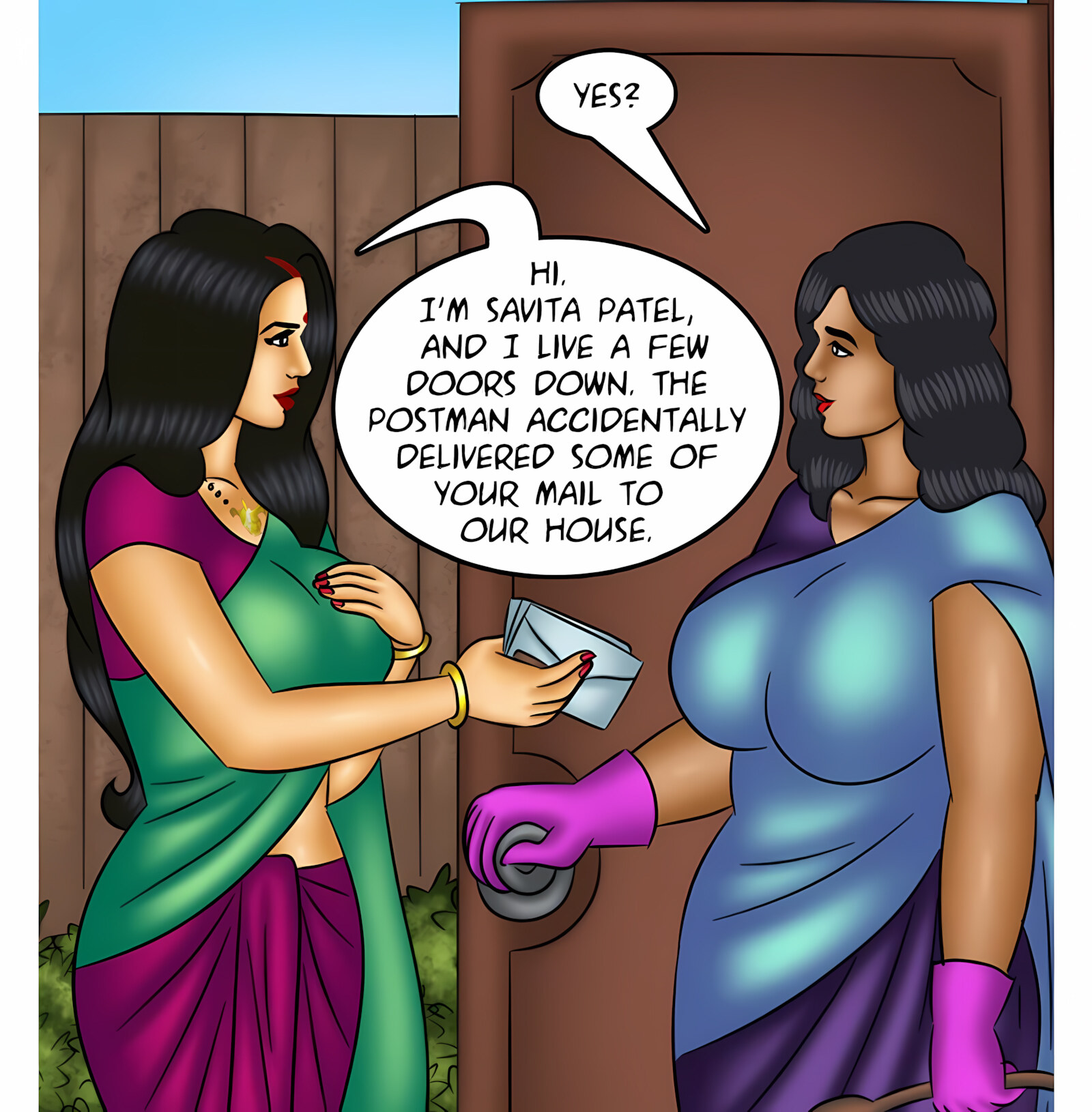 Savita Bhabhi 111-120 [Kirtu], Savita Bhabhi 117 - The Milf Next Door, page 35 of 141