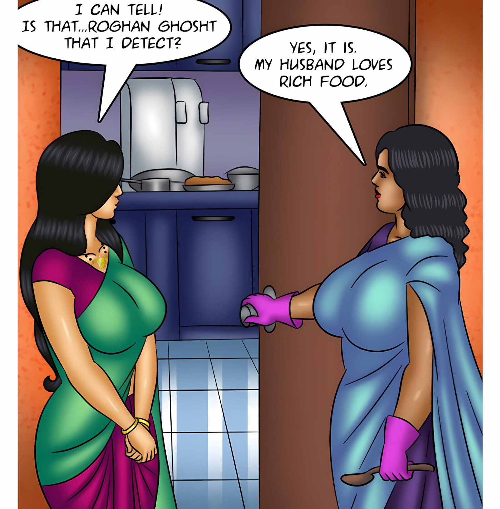 Savita Bhabhi 111-120 [Kirtu], Savita Bhabhi 117 - The Milf Next Door, page 39 of 141