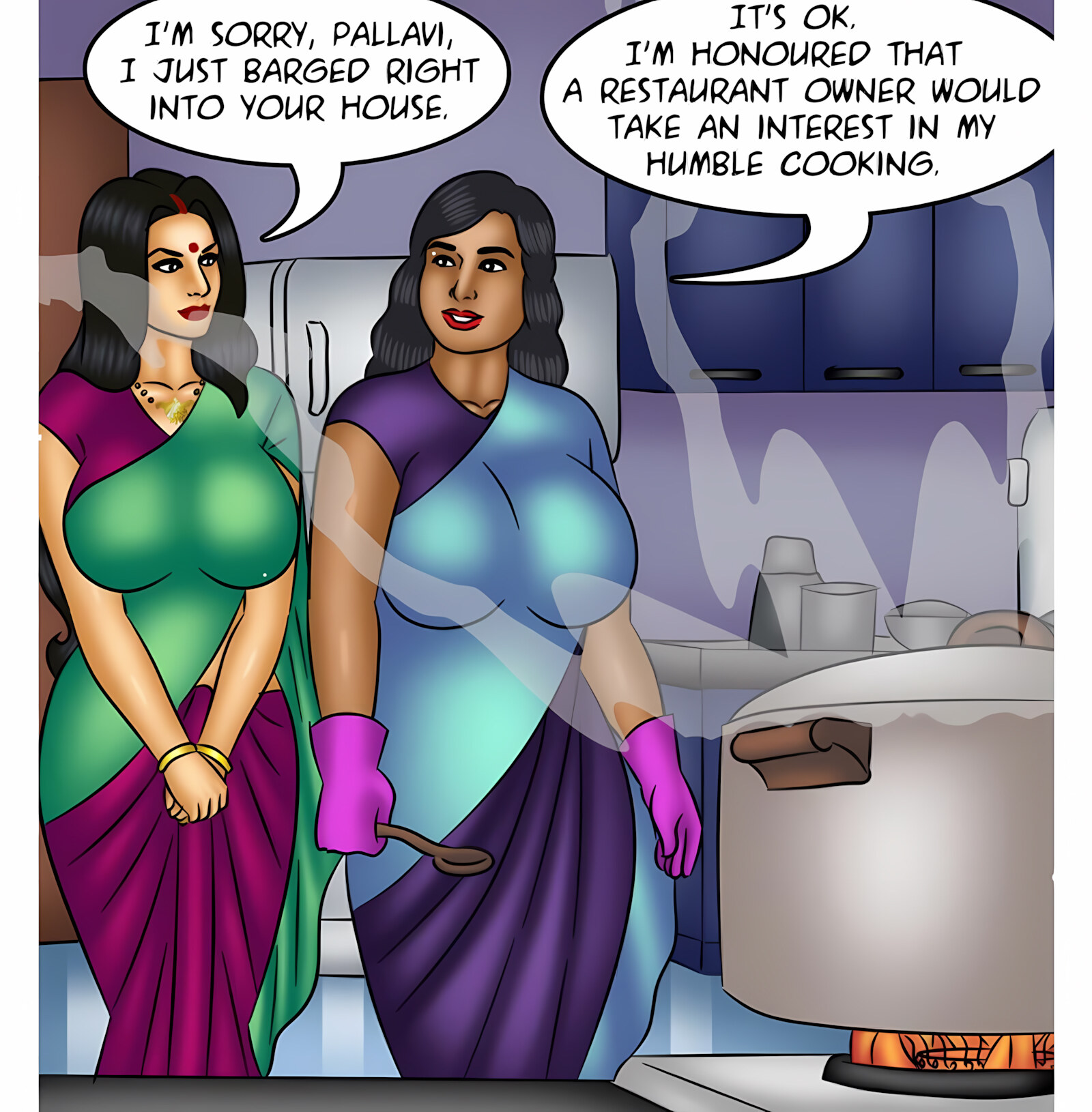Savita Bhabhi 111-120 [Kirtu], Savita Bhabhi 117 - The Milf Next Door, page 40 of 141