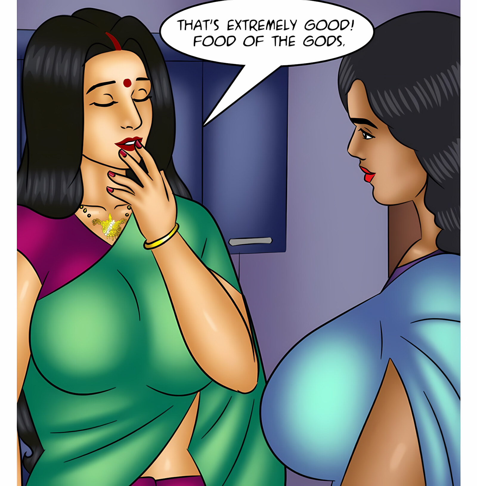 Savita Bhabhi 111-120 [Kirtu], Savita Bhabhi 117 - The Milf Next Door, page 45 of 141