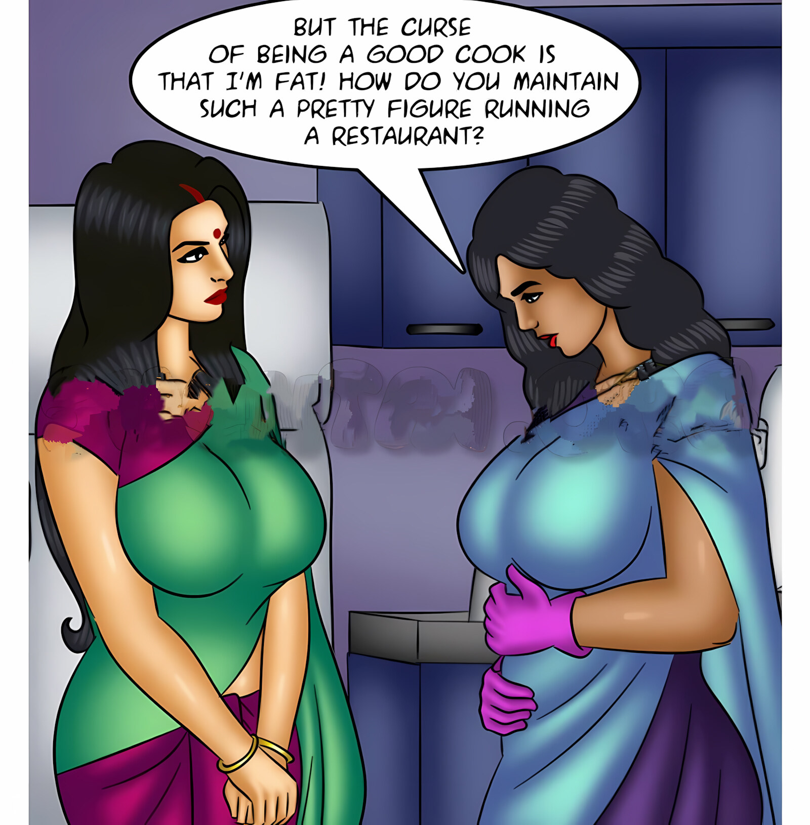 Savita Bhabhi 111-120 [Kirtu], Savita Bhabhi 117 - The Milf Next Door, page 49 of 141