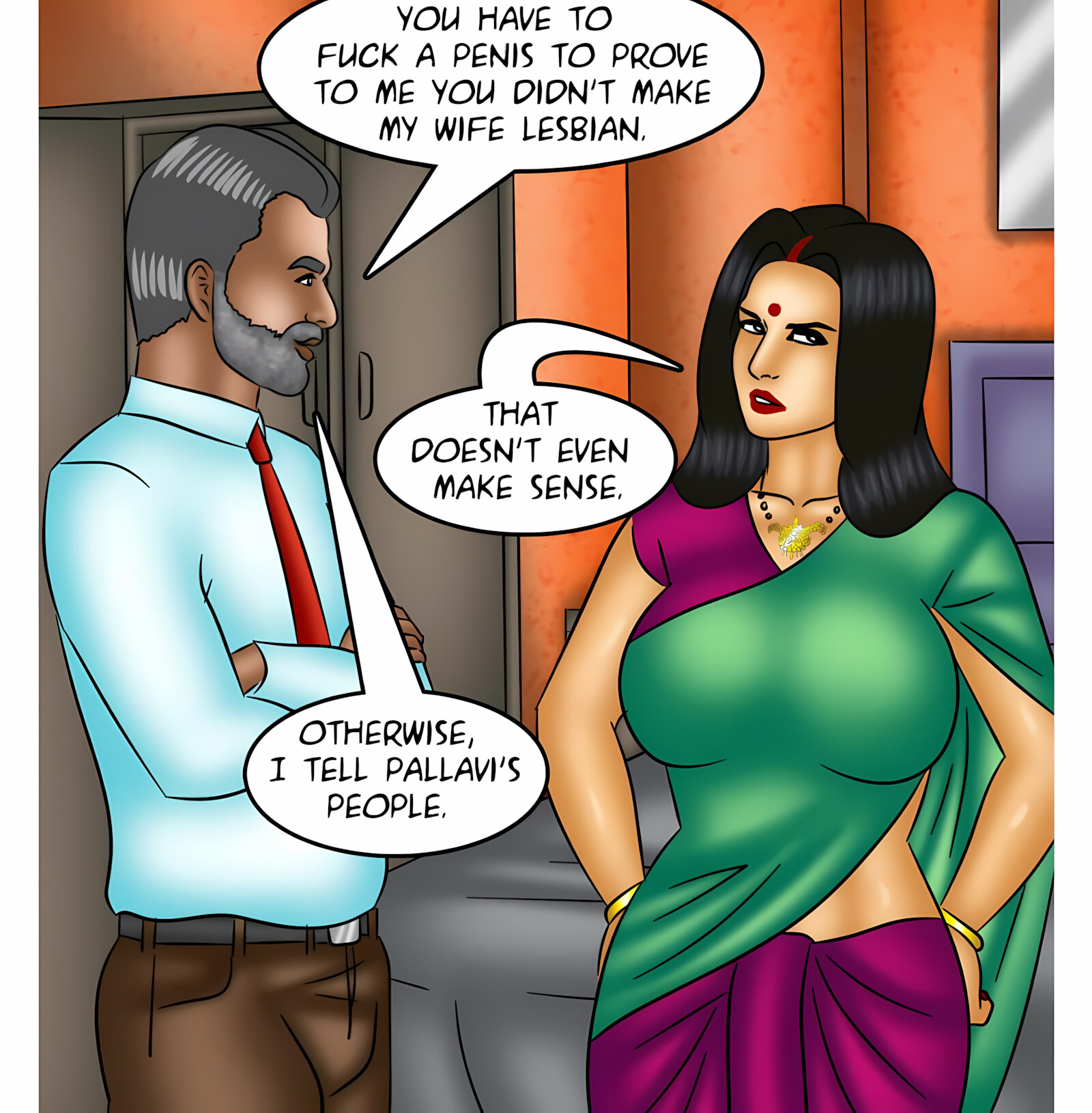 Savita Bhabhi 111-120 [Kirtu], Savita Bhabhi 117 - The Milf Next Door, page 77 of 141