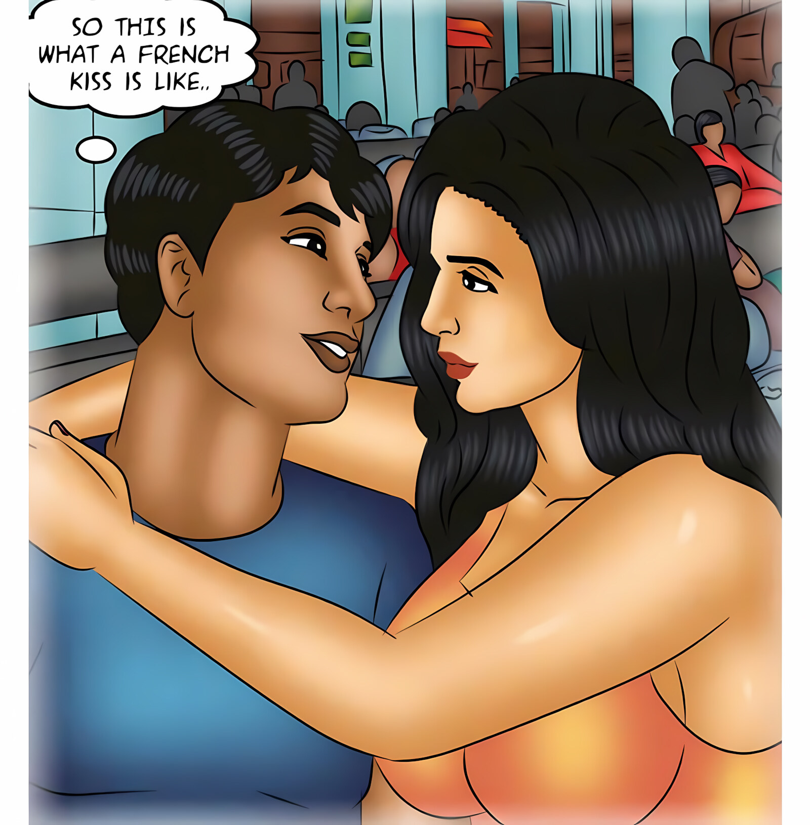 Savita Bhabhi 111-120 [Kirtu], Savita Bhabhi 116 - Night Train, page 17 of 137
