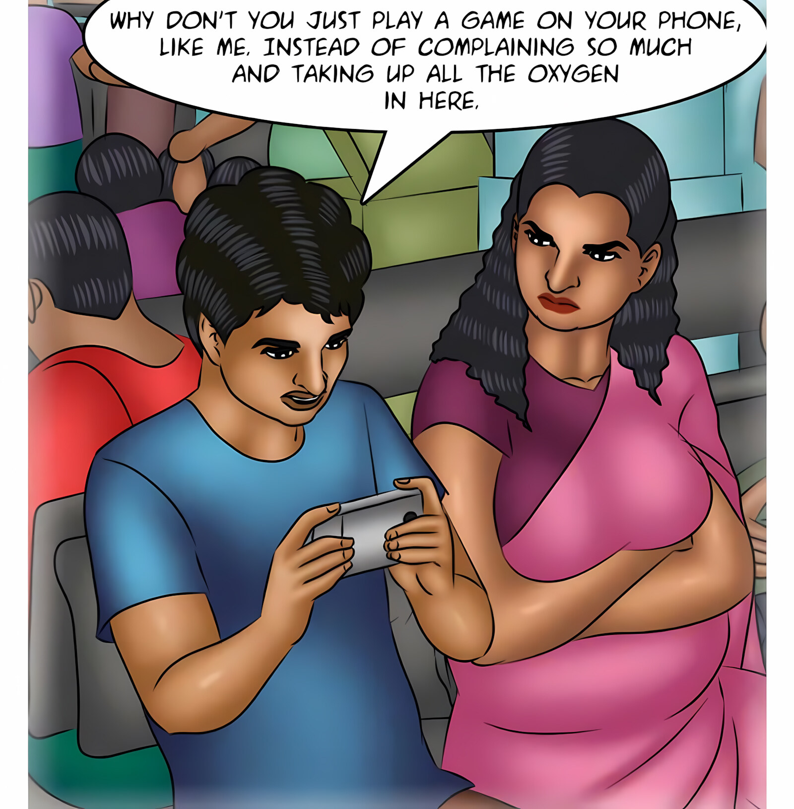 Savita Bhabhi 111-120 [Kirtu], Savita Bhabhi 116 - Night Train, page 3 of 137