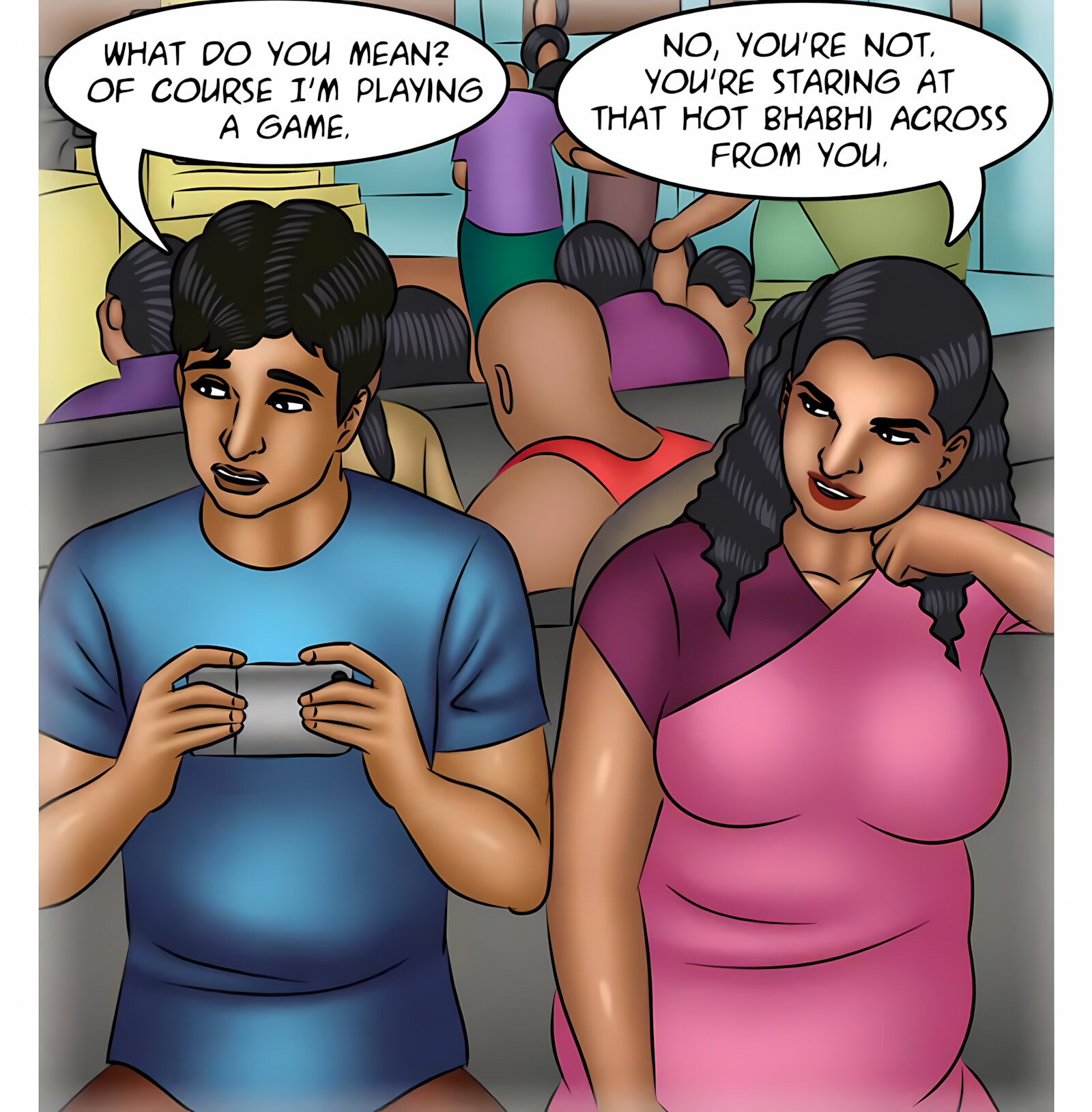 Savita Bhabhi 111-120 [Kirtu], Savita Bhabhi 116 - Night Train, page 5 of 137