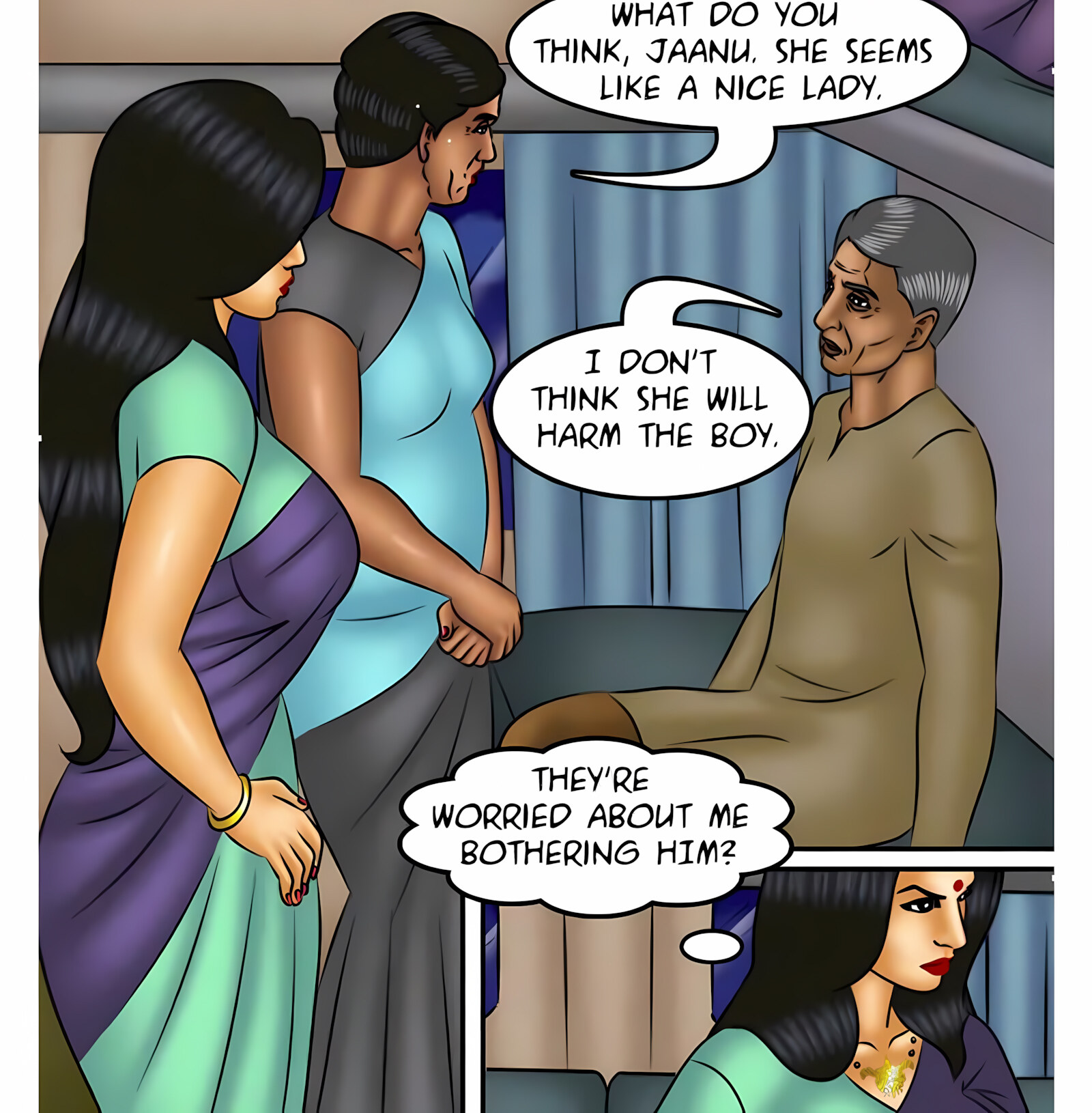 Savita Bhabhi 111-120 [Kirtu], Savita Bhabhi 116 - Night Train, page 48 of 137