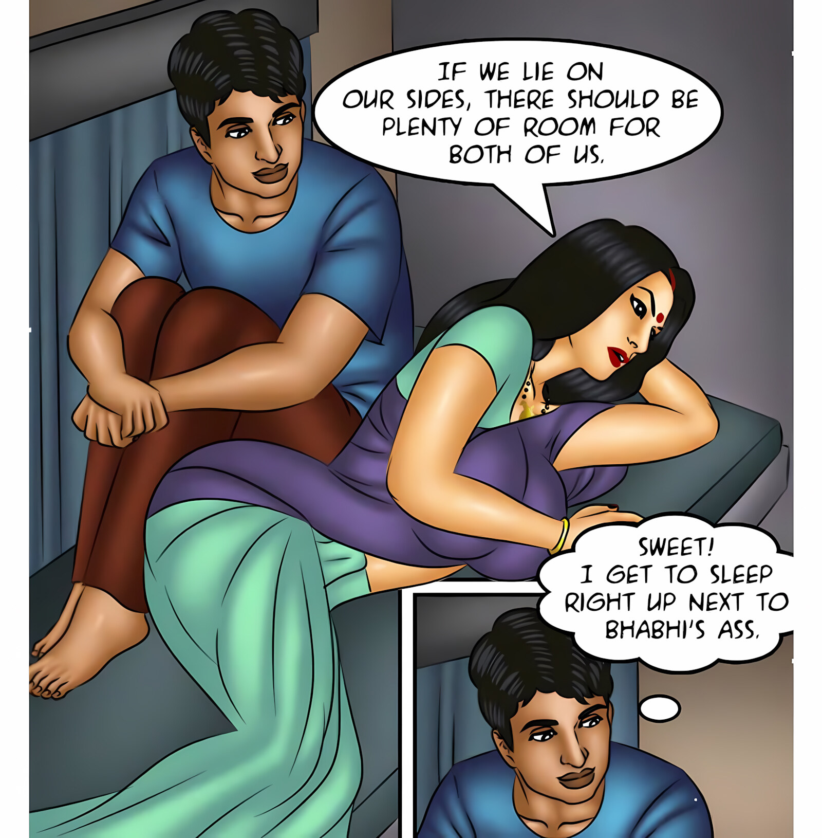 Savita Bhabhi 111-120 [Kirtu], Savita Bhabhi 116 - Night Train, page 74 of 137