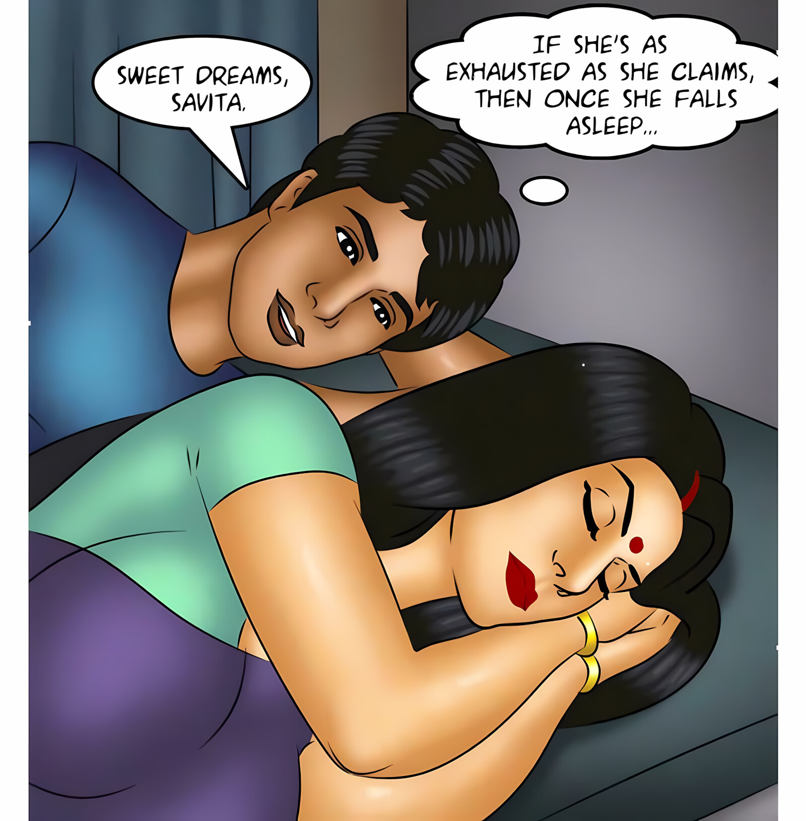 Savita Bhabhi 111-120 [Kirtu], Savita Bhabhi 116 - Night Train, page 76 of 137