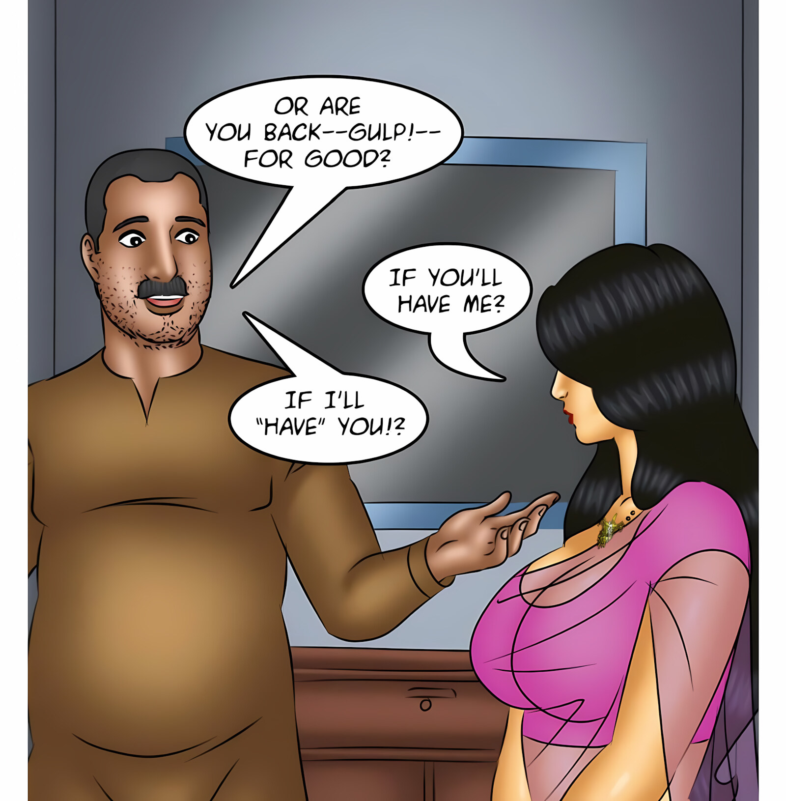Savita Bhabhi 111-120 [Kirtu], Savita Bhabhi 115 - HomeCumming, page 11 of 137