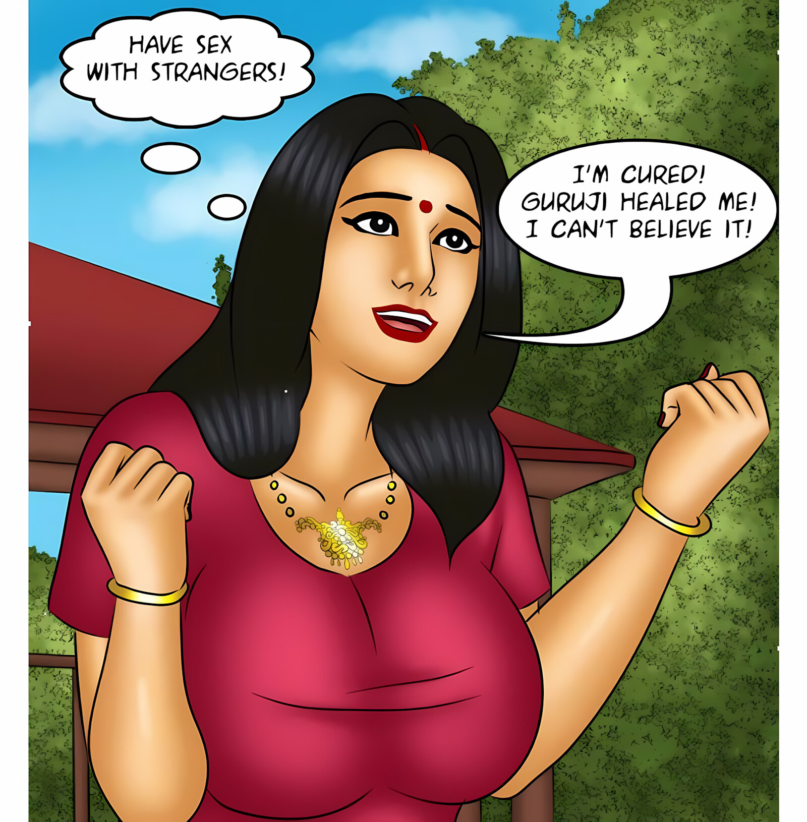 Savita Bhabhi 111-120 [Kirtu], Savita Bhabhi 115 - HomeCumming, page 136 of 137