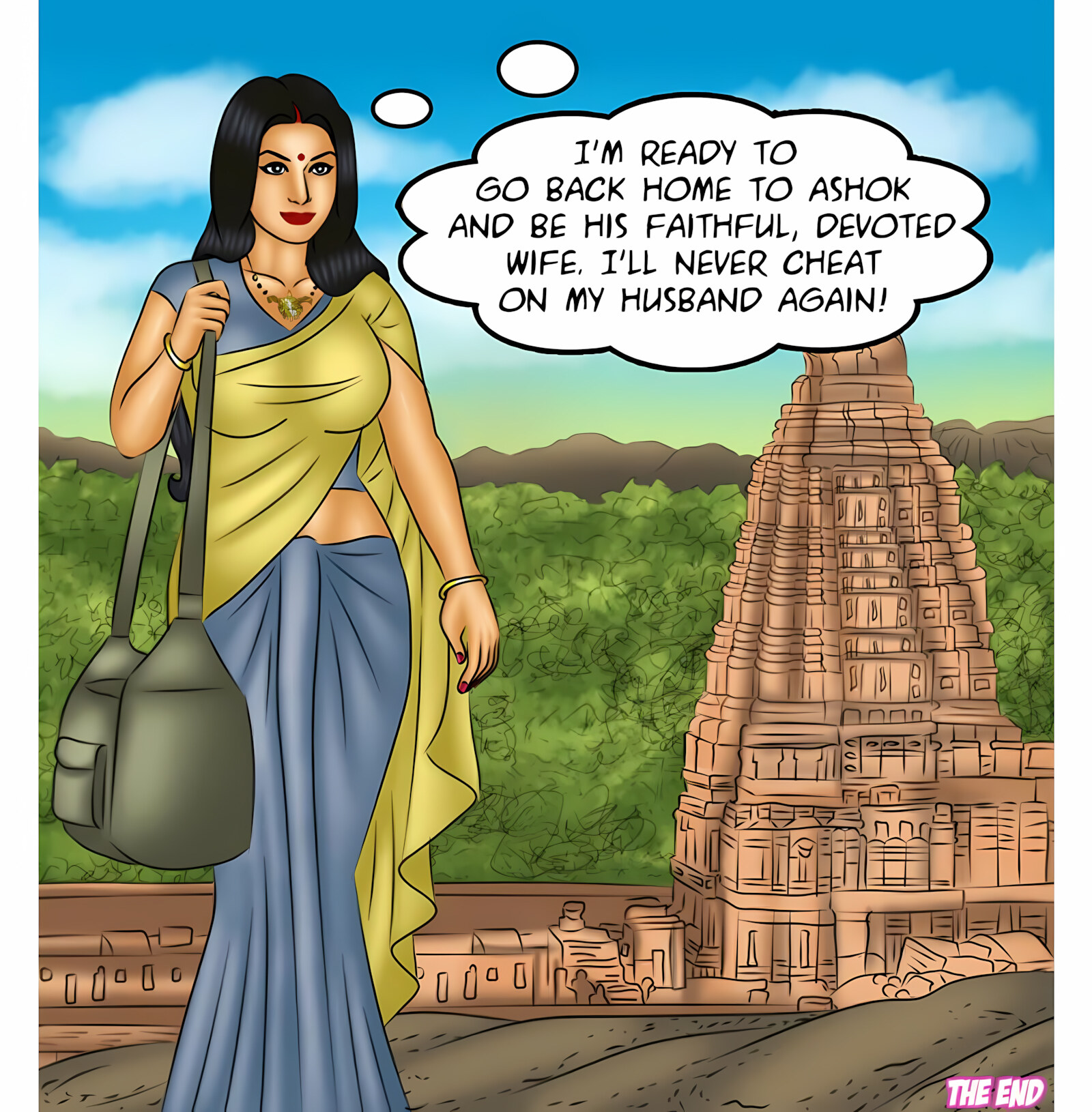 Savita Bhabhi 111-120 [Kirtu], Savita Bhabhi 115 - HomeCumming, page 137 of 137