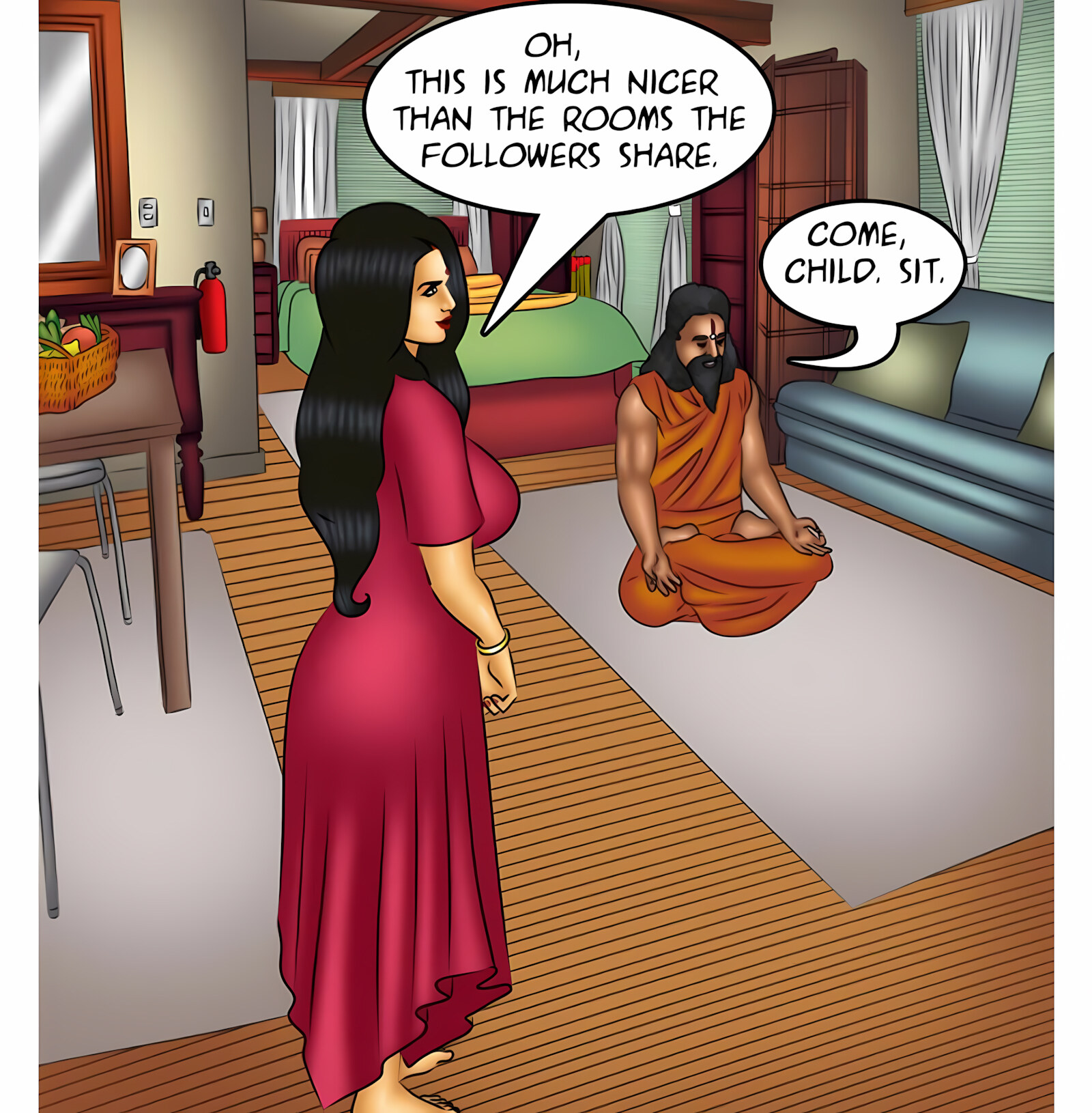 Savita Bhabhi 111-120 [Kirtu], Savita Bhabhi 115 - HomeCumming, page 67 of 137