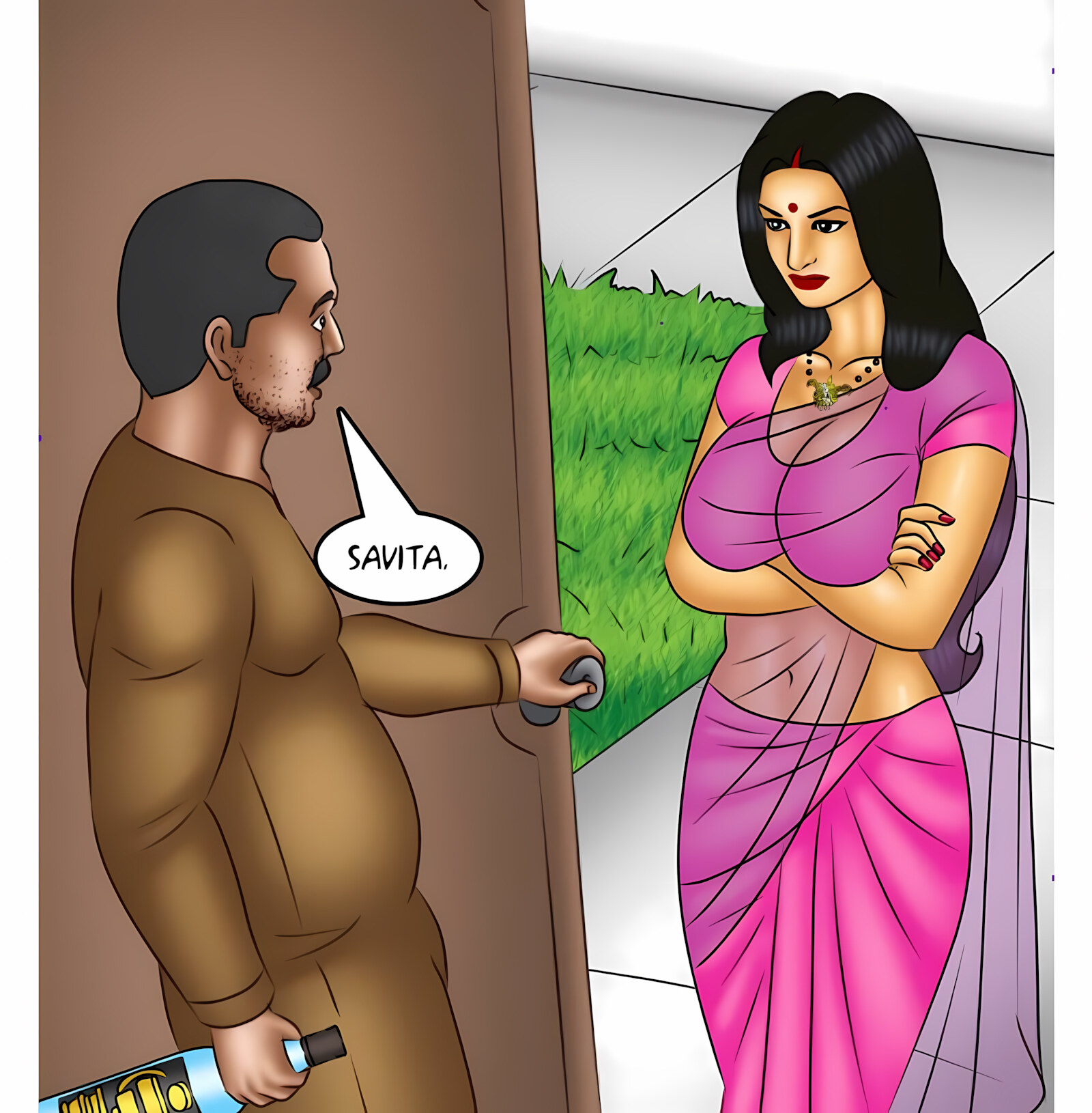 Savita Bhabhi 111-120 [Kirtu], Savita Bhabhi 115 - HomeCumming, page 8 of 137