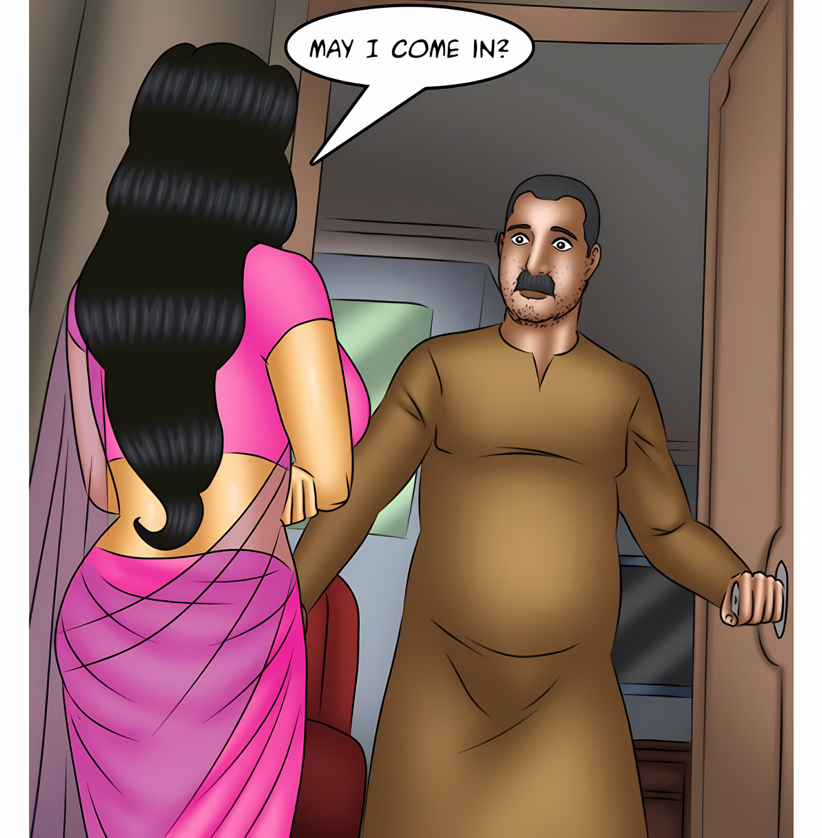 Savita Bhabhi 111-120 [Kirtu], Savita Bhabhi 115 - HomeCumming, page 9 of 137