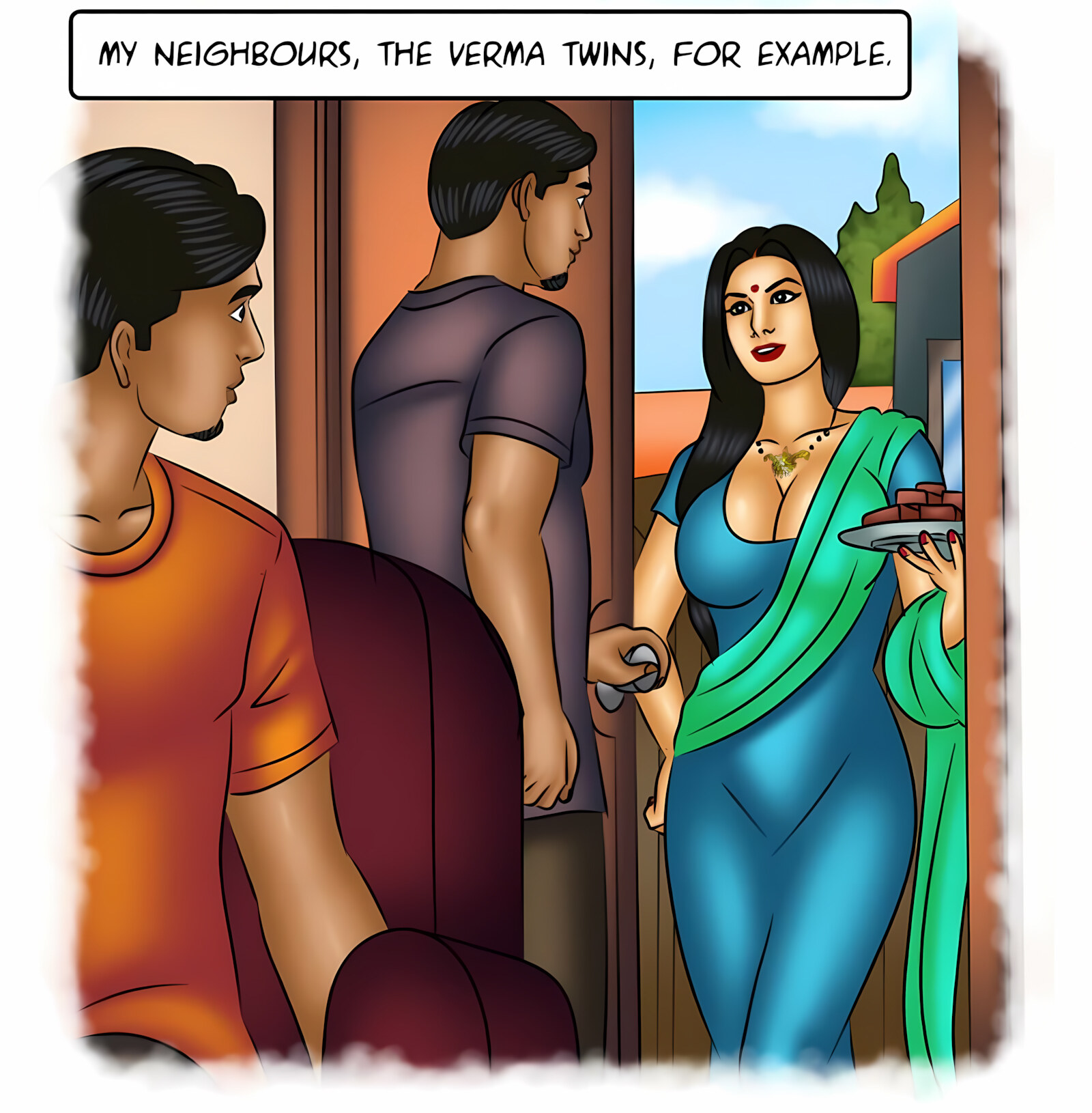 Savita Bhabhi 111-120 [Kirtu], Savita Bhabhi 115 - HomeCumming, page 91 of 137
