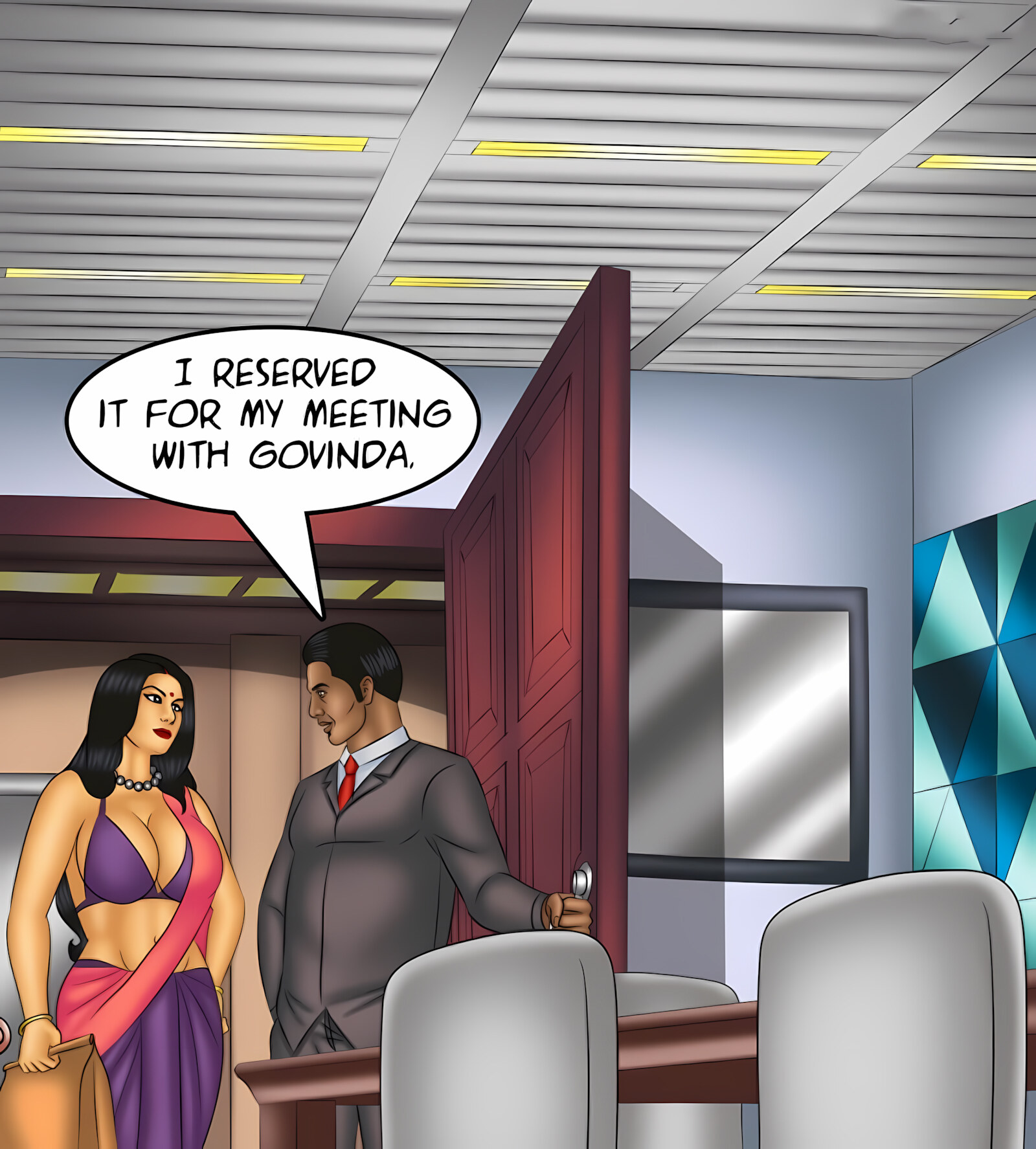 Savita Bhabhi 111-120 [Kirtu], Savita Bhabhi 113 - Revenge Served Hot, page 105 of 140