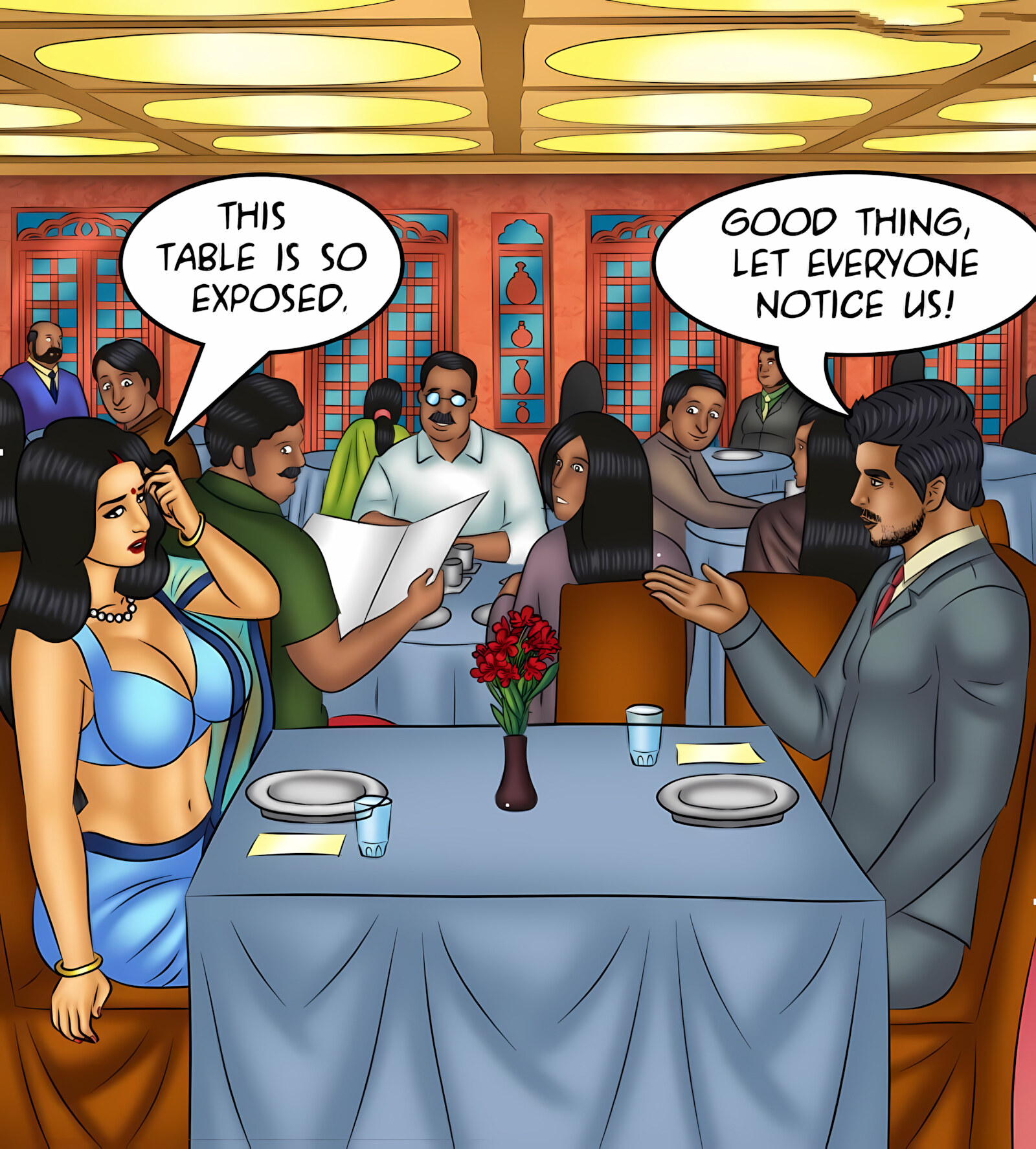 Savita Bhabhi 111-120 [Kirtu], Savita Bhabhi 113 - Revenge Served Hot, page 30 of 140