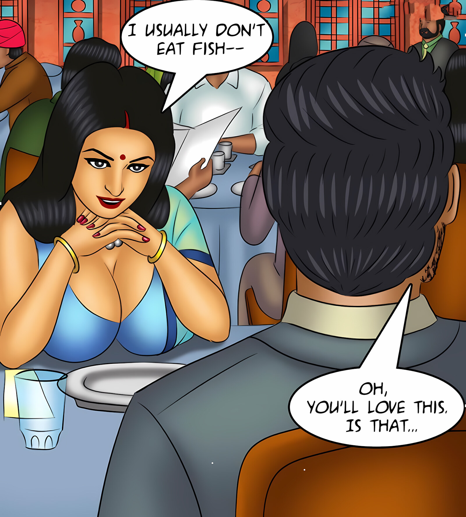 Savita Bhabhi 111-120 [Kirtu], Savita Bhabhi 113 - Revenge Served Hot, page 32 of 140