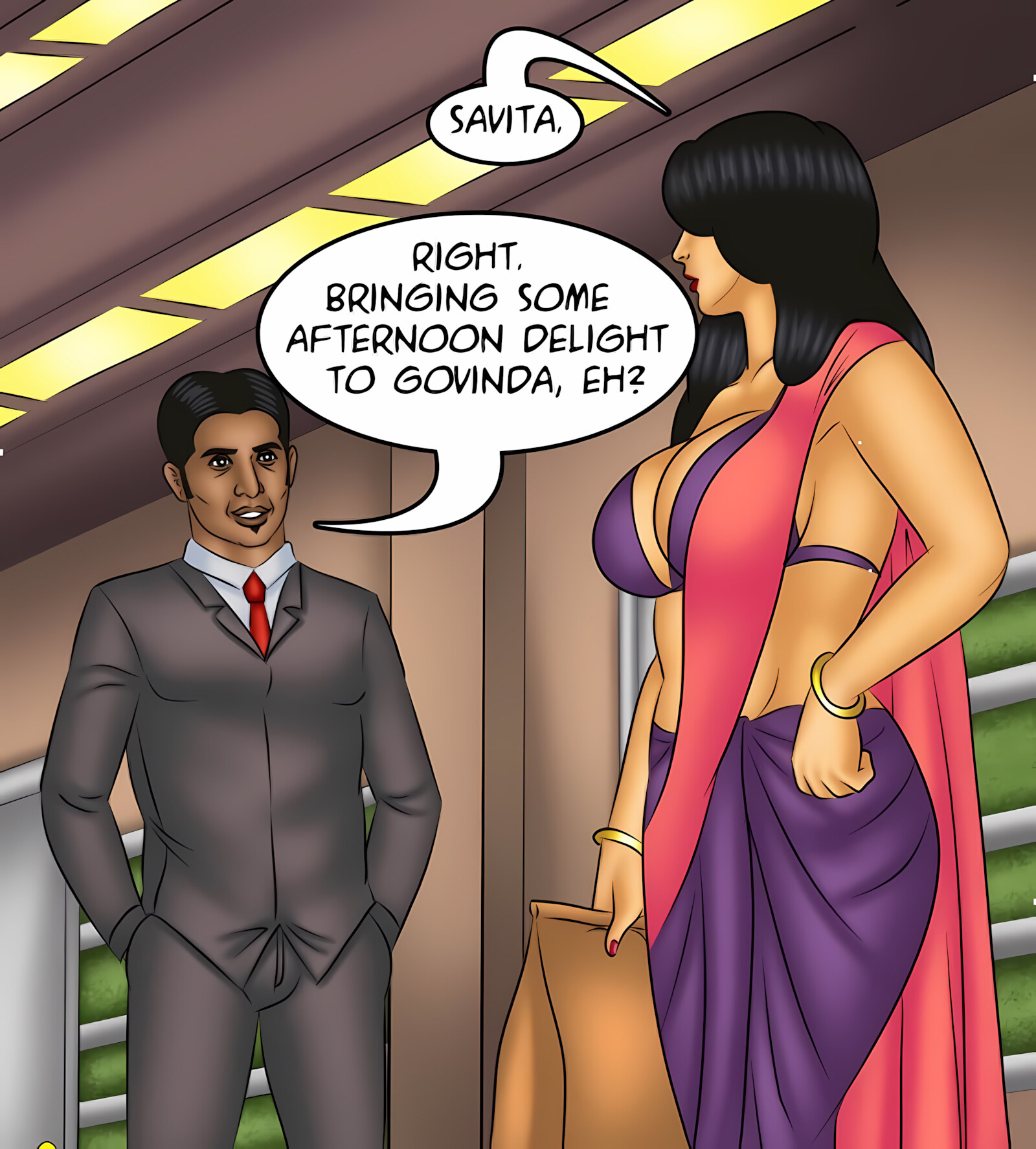 Savita Bhabhi 111-120 [Kirtu], Savita Bhabhi 113 - Revenge Served Hot, page 98 of 140