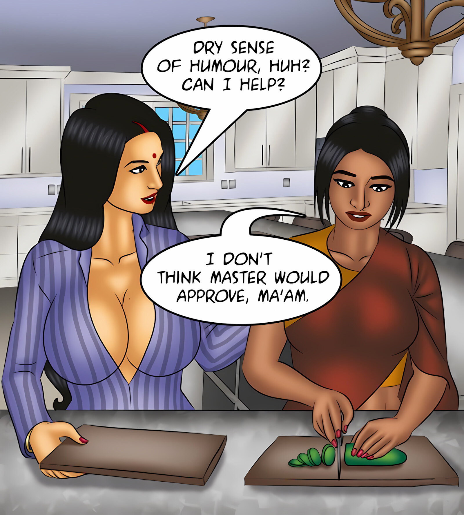 Savita Bhabhi 111-120 [Kirtu], Savita Bhabhi 112 - A New Life, page 60 of 141