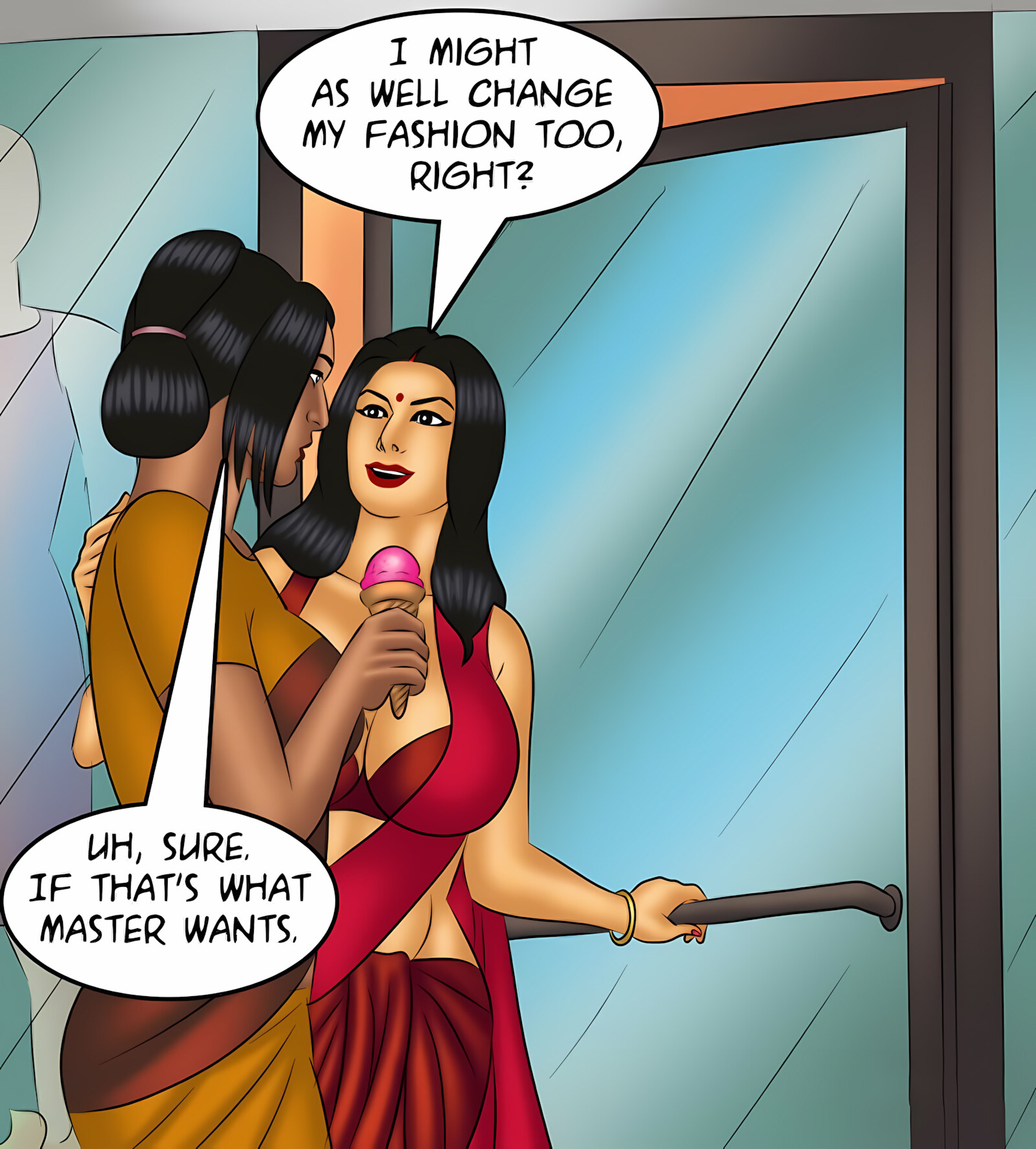 Savita Bhabhi 111-120 [Kirtu], Savita Bhabhi 112 - A New Life, page 70 of 141