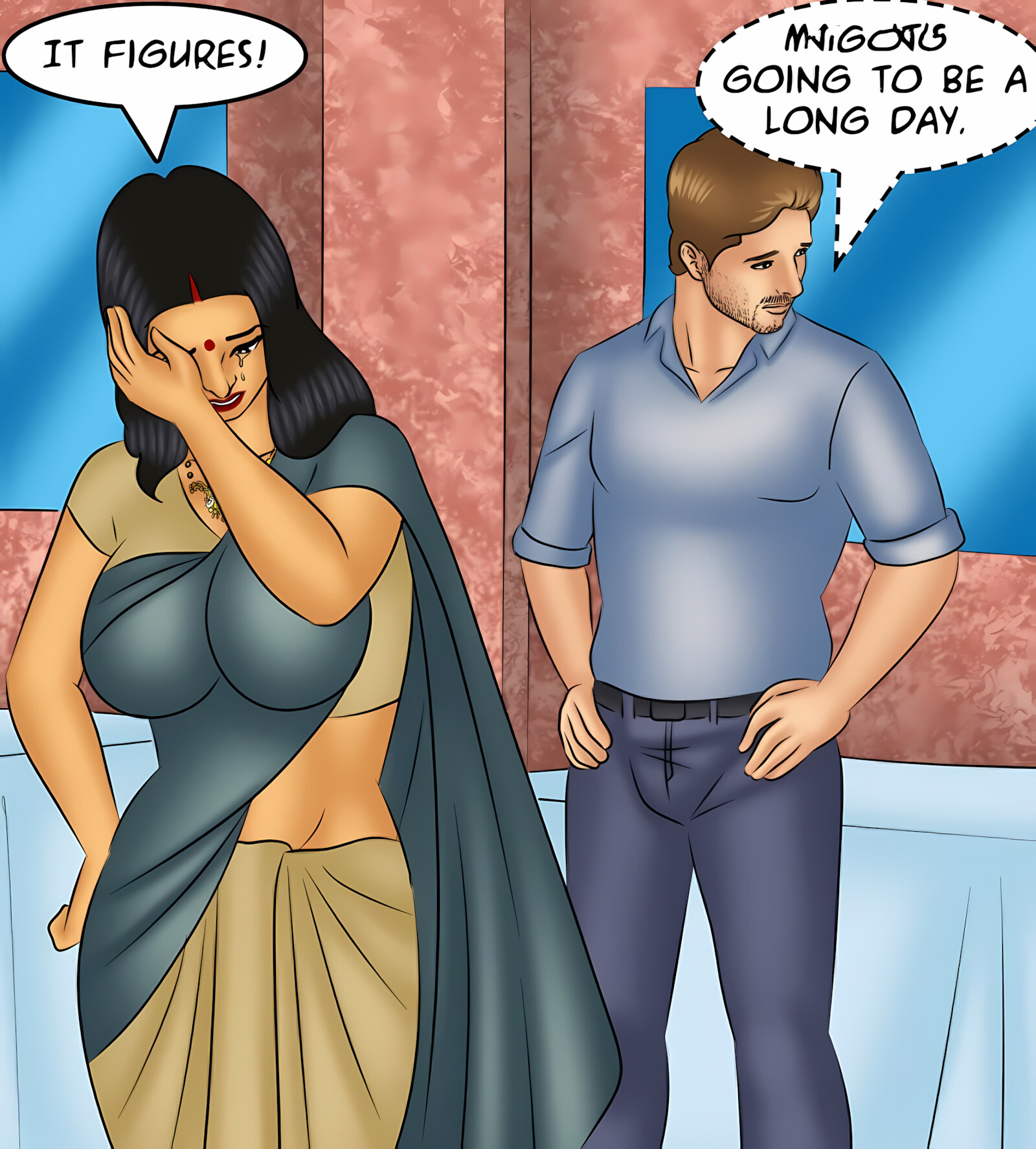 Savita Bhabhi 111-120 [Kirtu], Savita Bhabhi 111 - Valentines Delight, page 48 of 142
