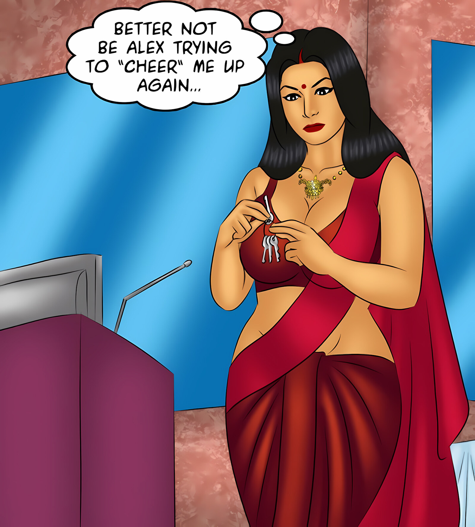 Savita Bhabhi 111-120 [Kirtu], Savita Bhabhi 111 - Valentines Delight, page 71 of 142