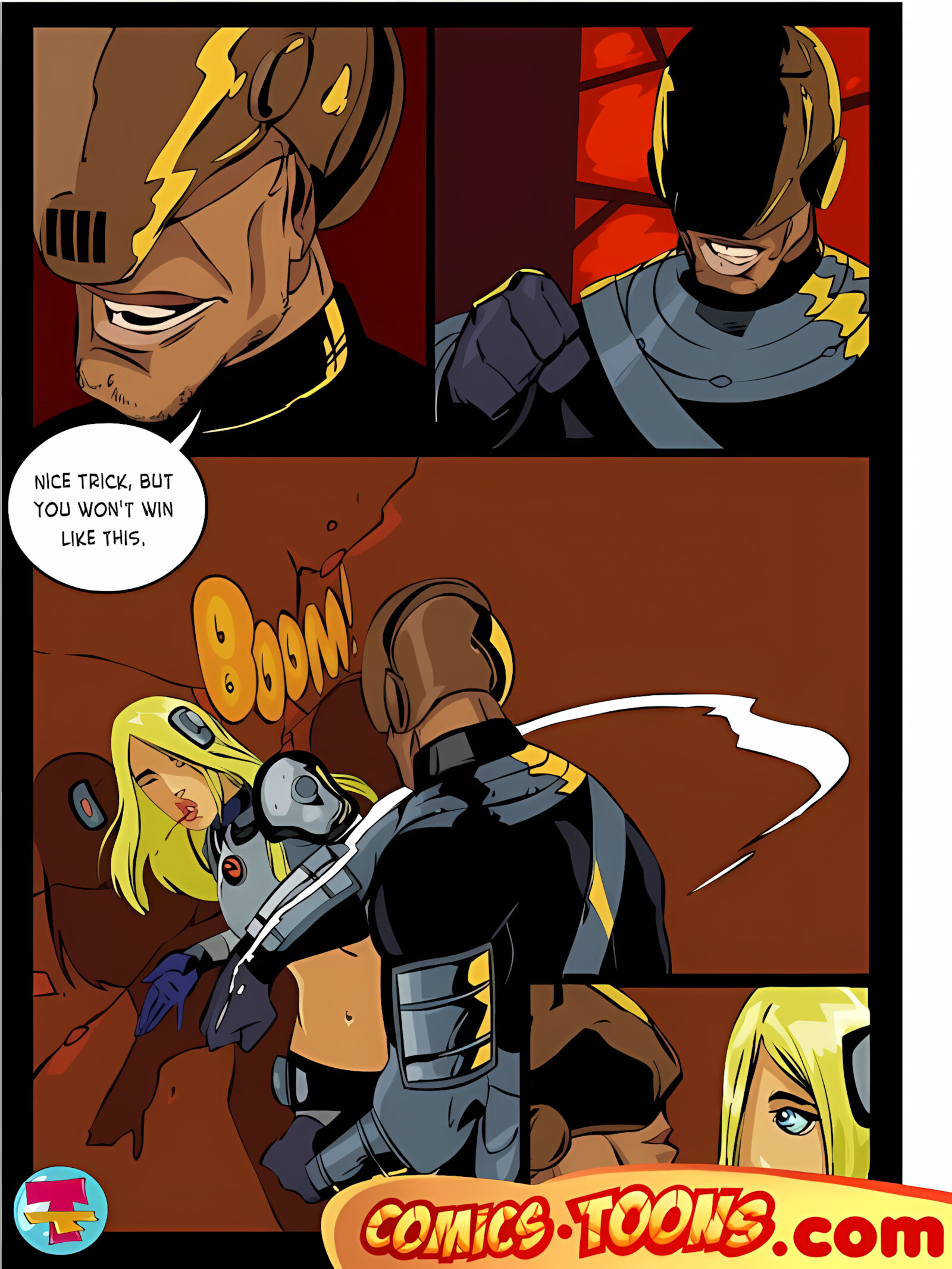 Slade And Terra (Teen Titans) [Okunev], Slade And Terra (Teen Titans), page 12 of 15