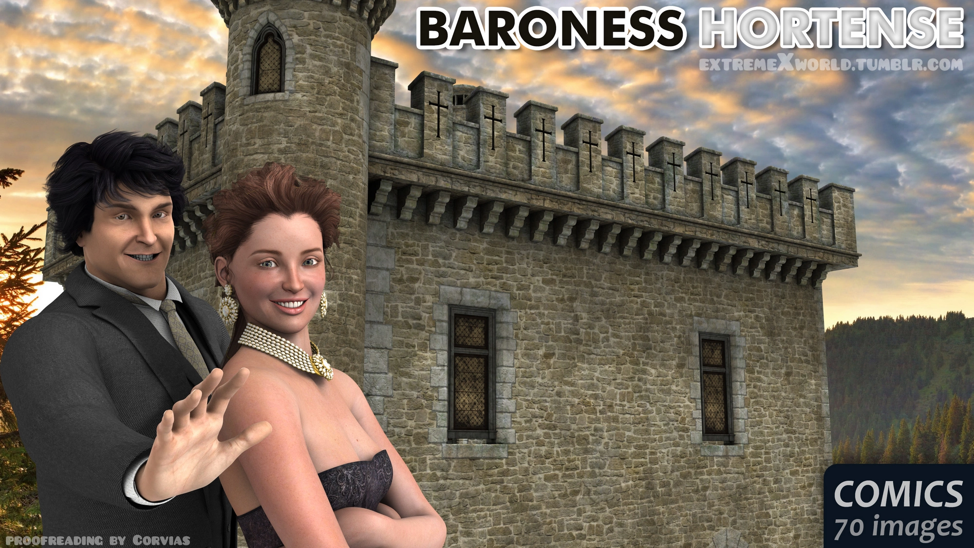 Slutty Baroness Hortense [ExtremeXWorld], Slutty Baroness Hortense, page 1 of 72