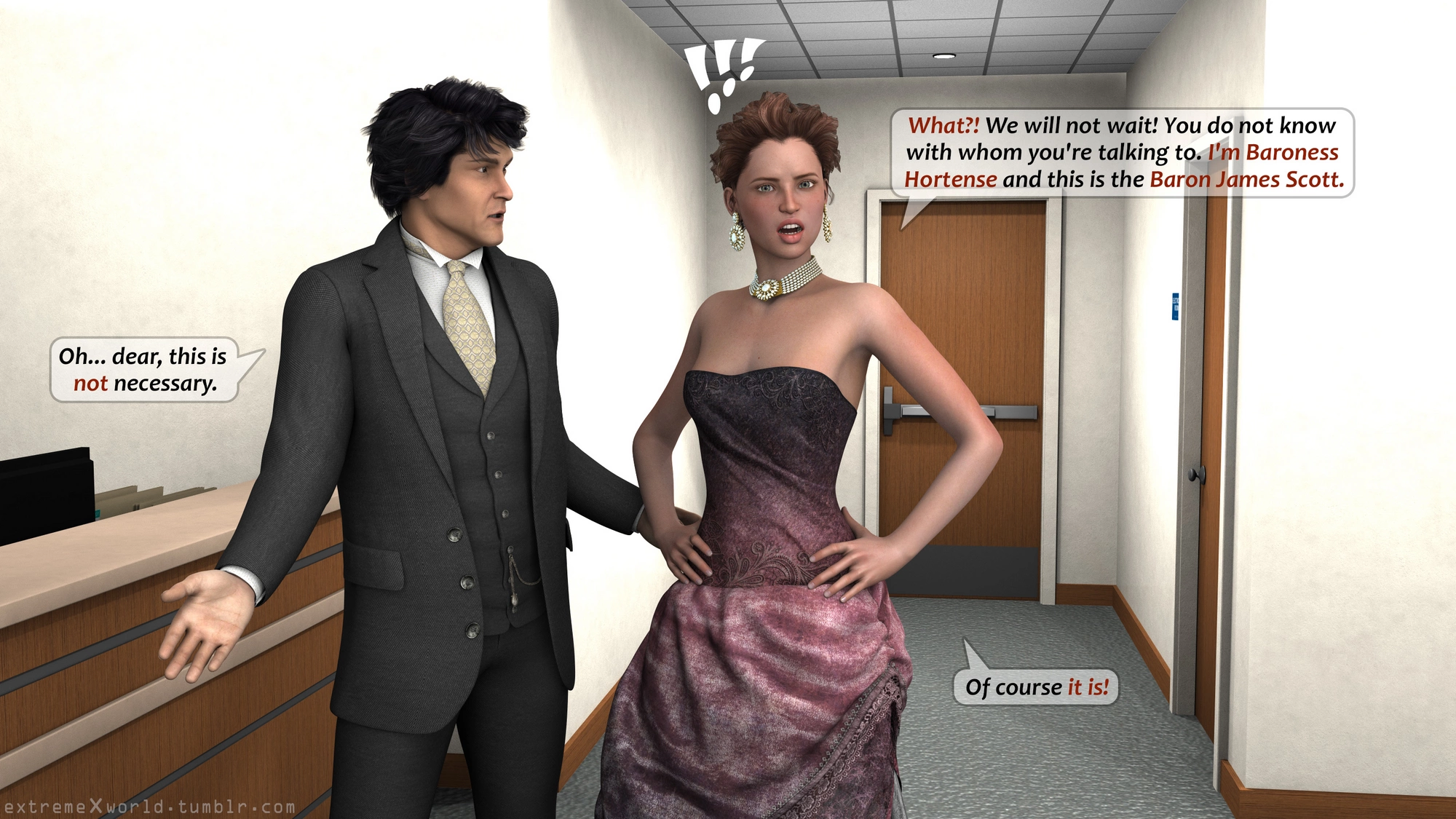 Slutty Baroness Hortense [ExtremeXWorld], Slutty Baroness Hortense, page 7 of 72