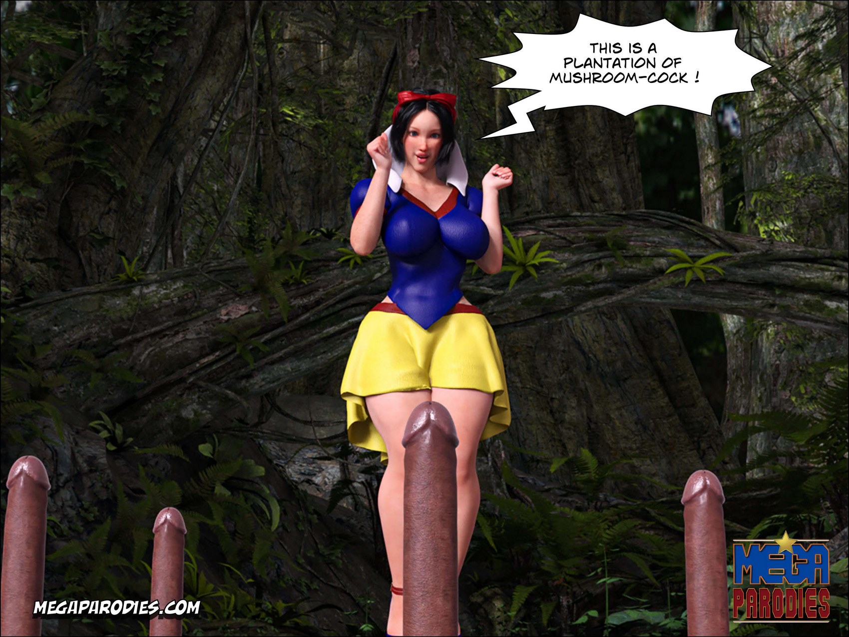 Snow White [MegaParodies], Snow White 4, page 70 of 71