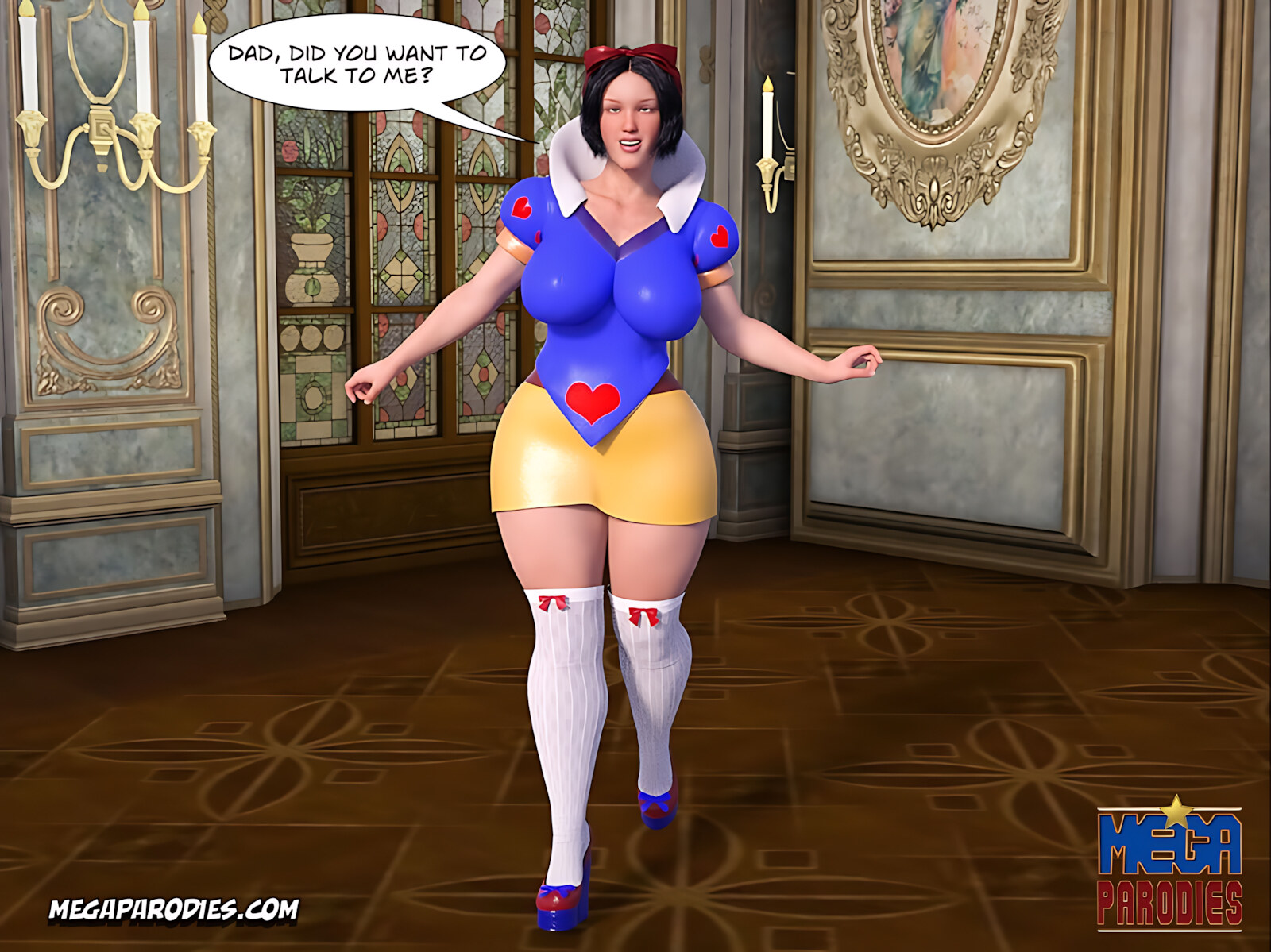 Snow White [MegaParodies], Snow White 1, page 17 of 56