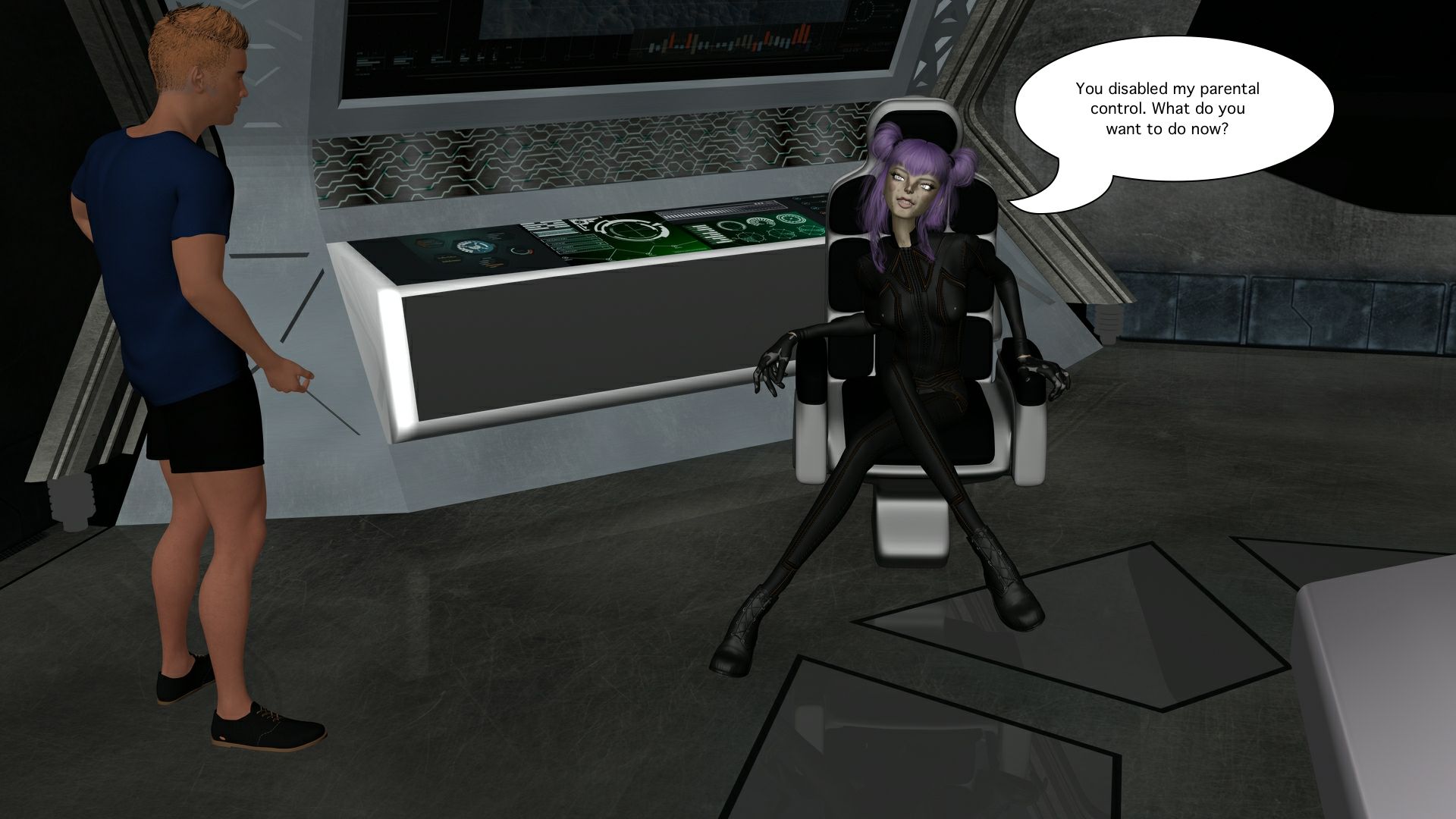 Spaceship Antares [Vger], Spaceship Antares 3, page 19 of 135