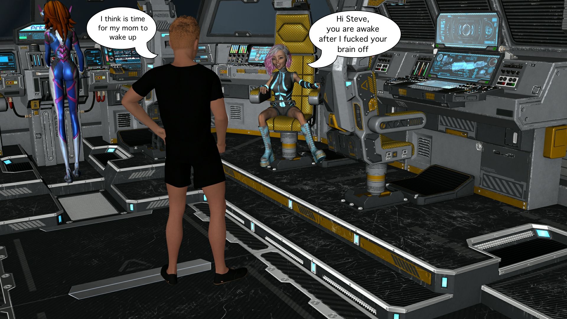 Spaceship Antares [Vger], Spaceship Antares 3, page 42 of 135